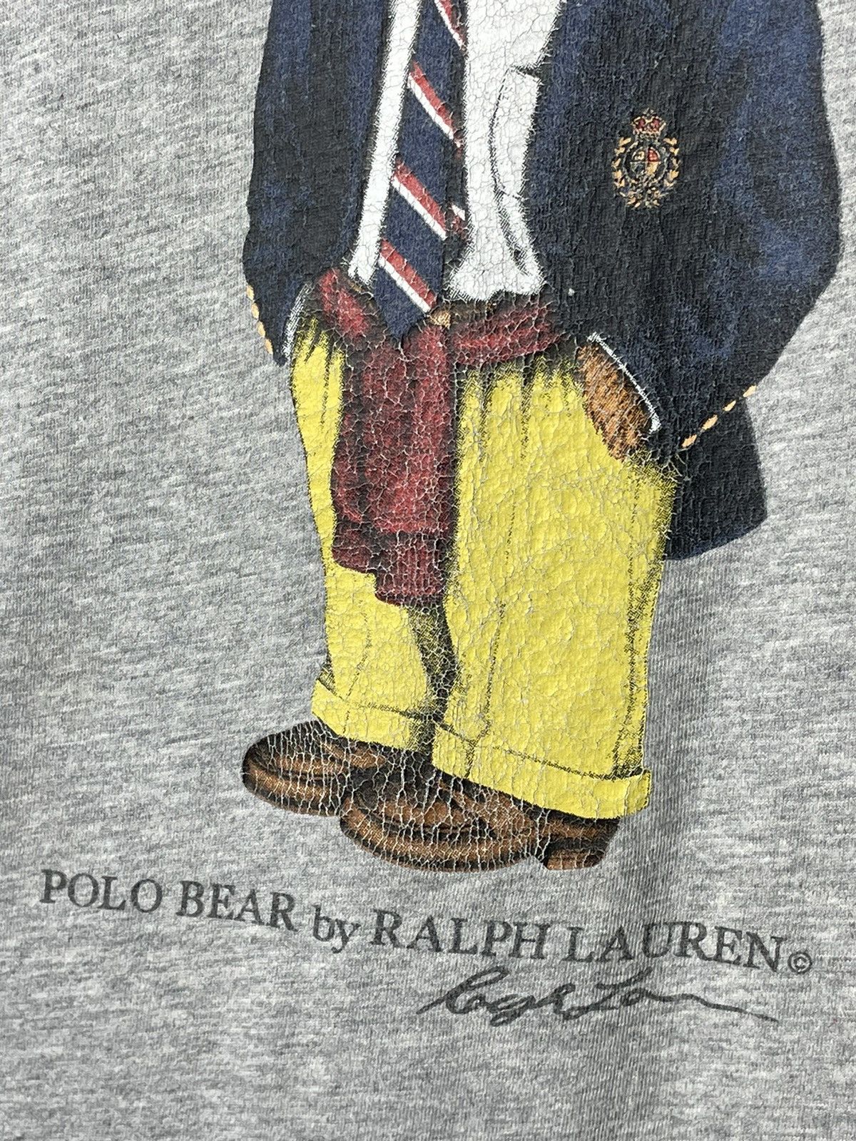 Polo Ralph Lauren × RRL Ralph Lauren × Vintage T-Shirt Polo Bear OG Vintage Size US XXL / EU 58 / 5 - 6 Thumbnail
