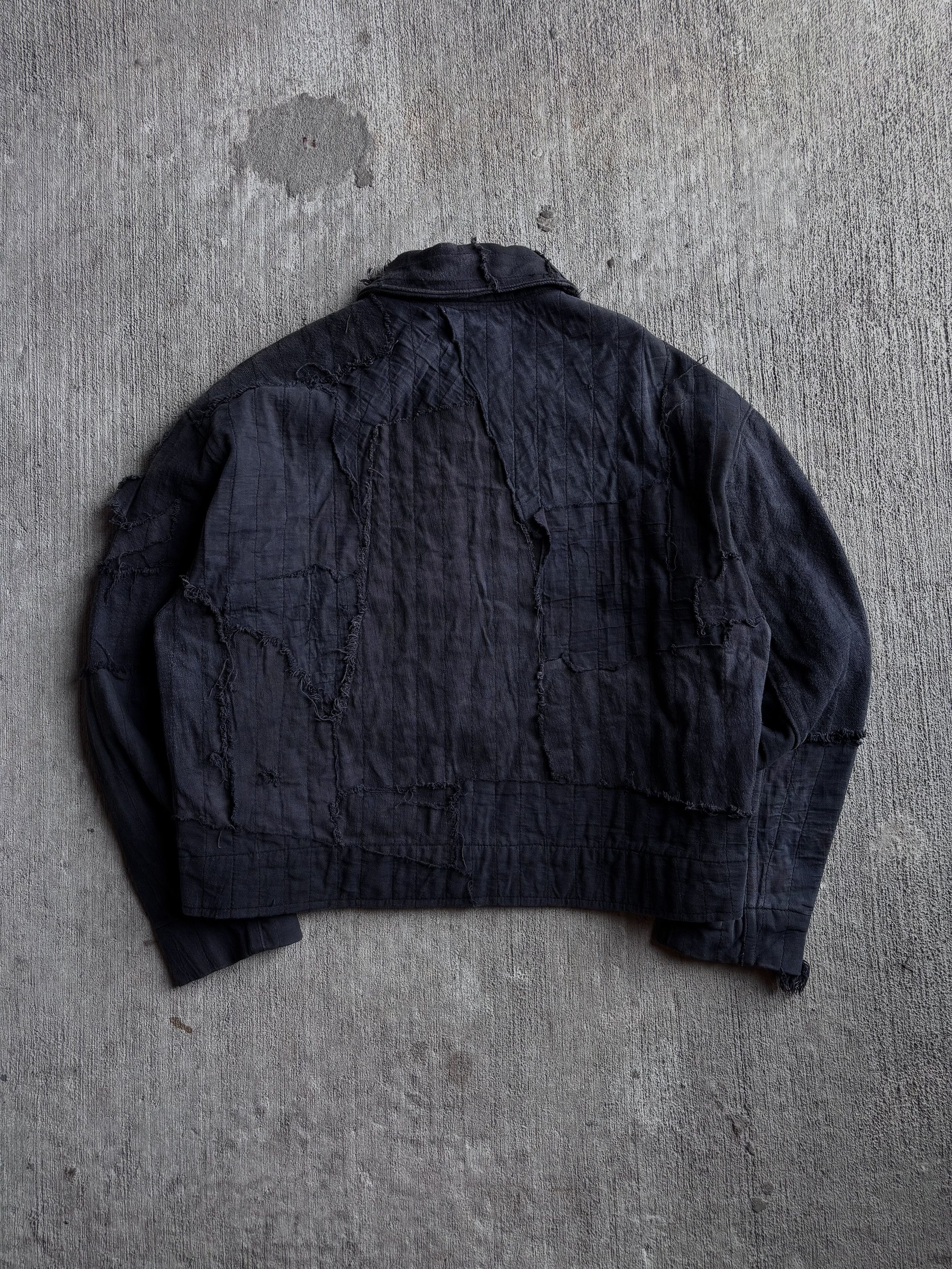 Other 1:1 Overdyed Black 'Crust' Workwear Jacket By David Turner Size US L / EU 52-54 / 3 - 4 Thumbnail