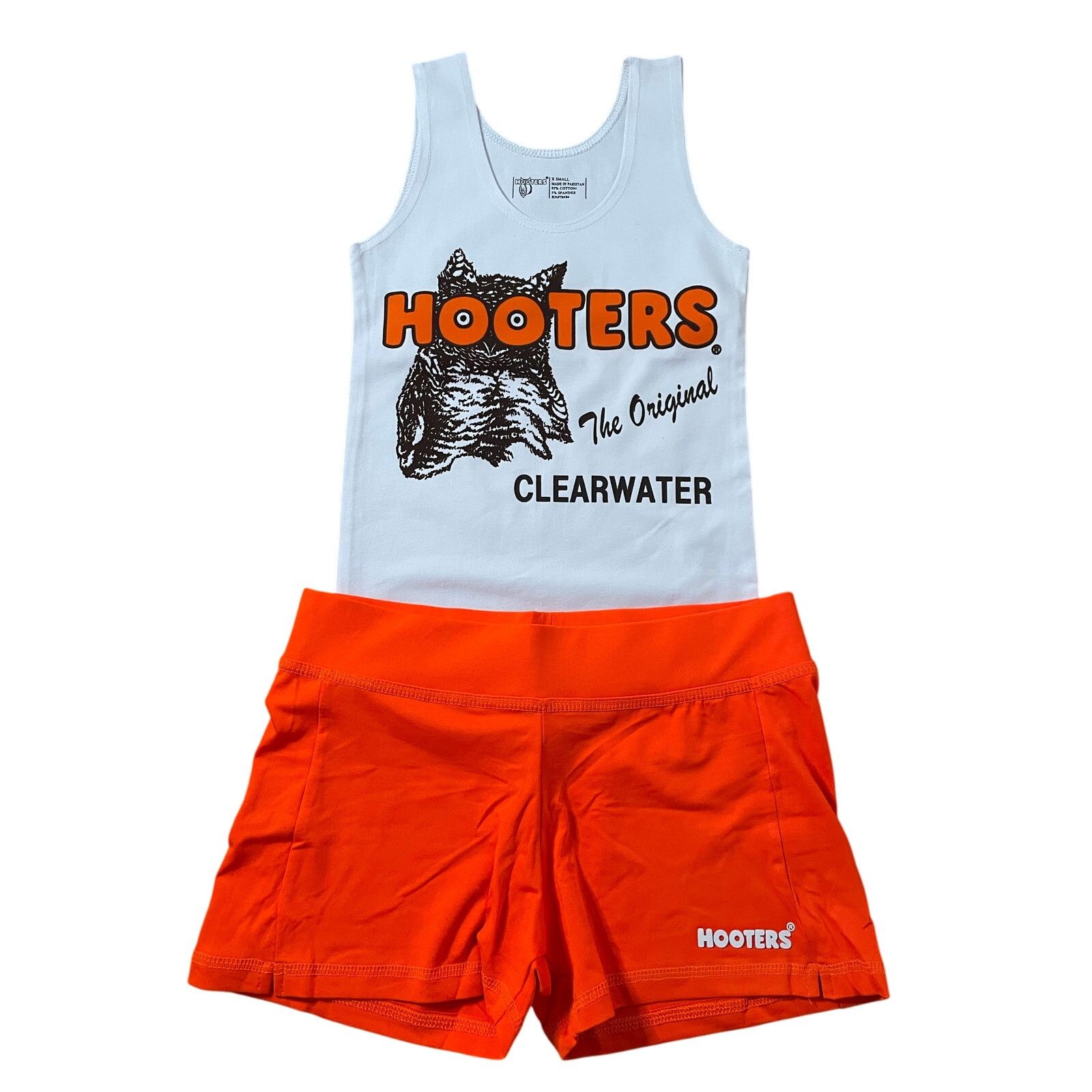 Other New Women Hooters Girl Uniform Tank Shorts Pouch Name Tag Xs Size XS / US 0-2 / IT 36-38 - 5 Thumbnail