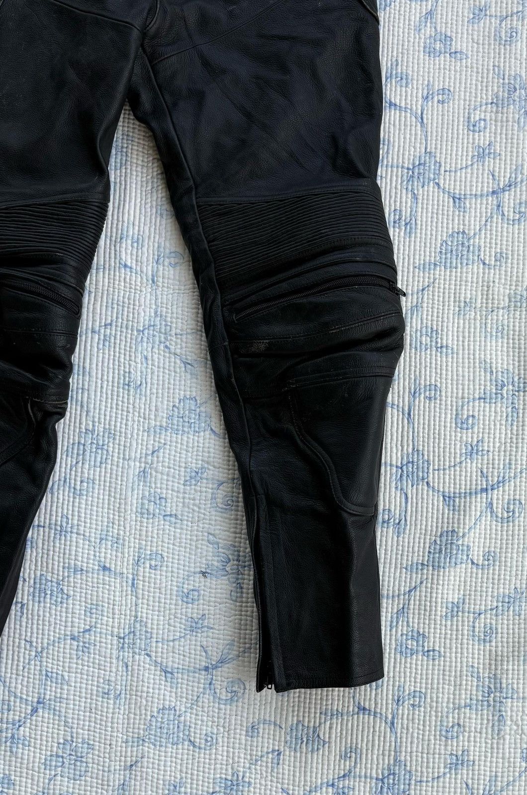 Leather × Vintage Rookie Leather Pant Biker Pant Design kadoya stlye Size US 29 - 8 Thumbnail