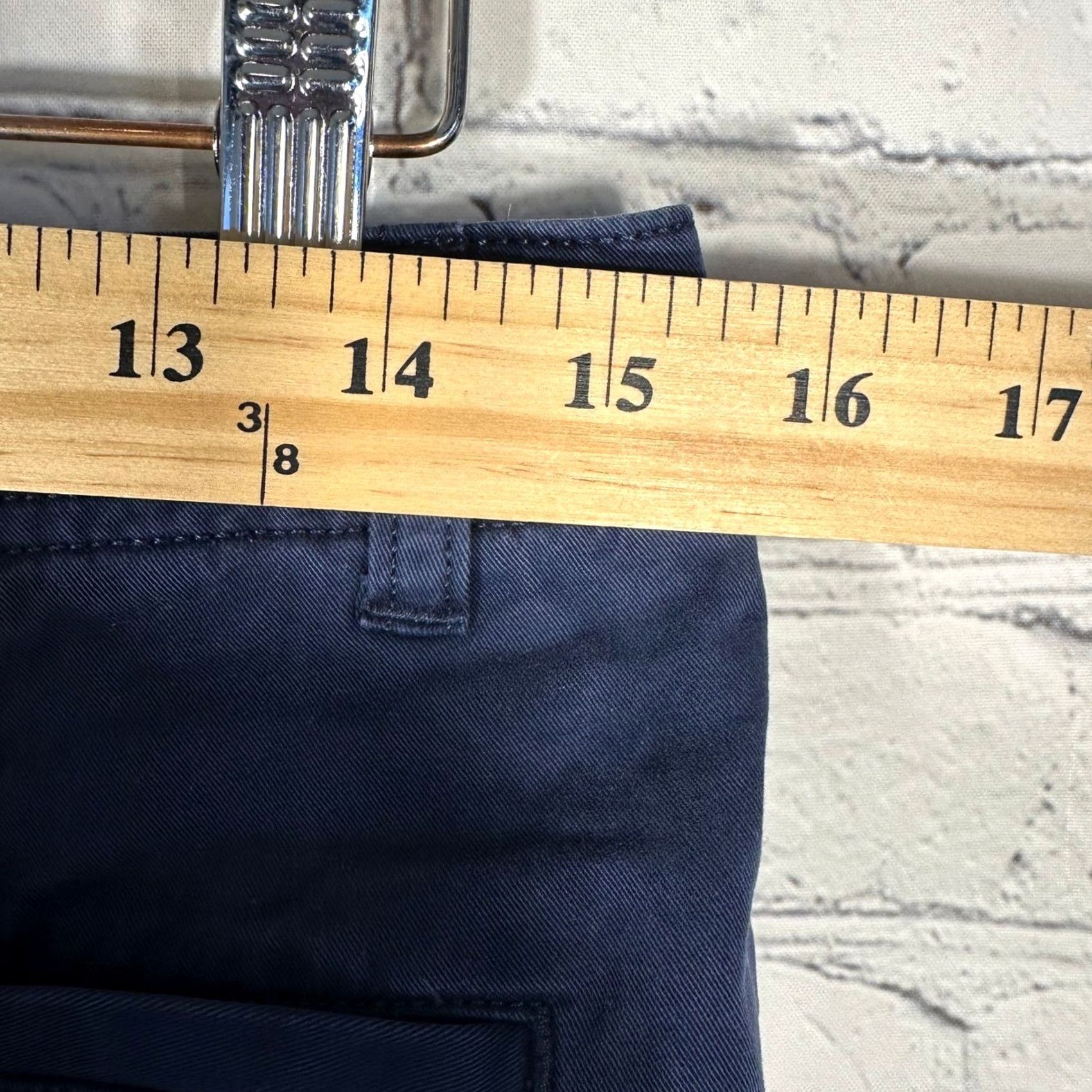 Vineyard Vines Vineyard Vines Island Short Navy Blue Mens 30 Chino Cotton Stretch Flat Front Dockers? Size US 31 - 3 Thumbnail