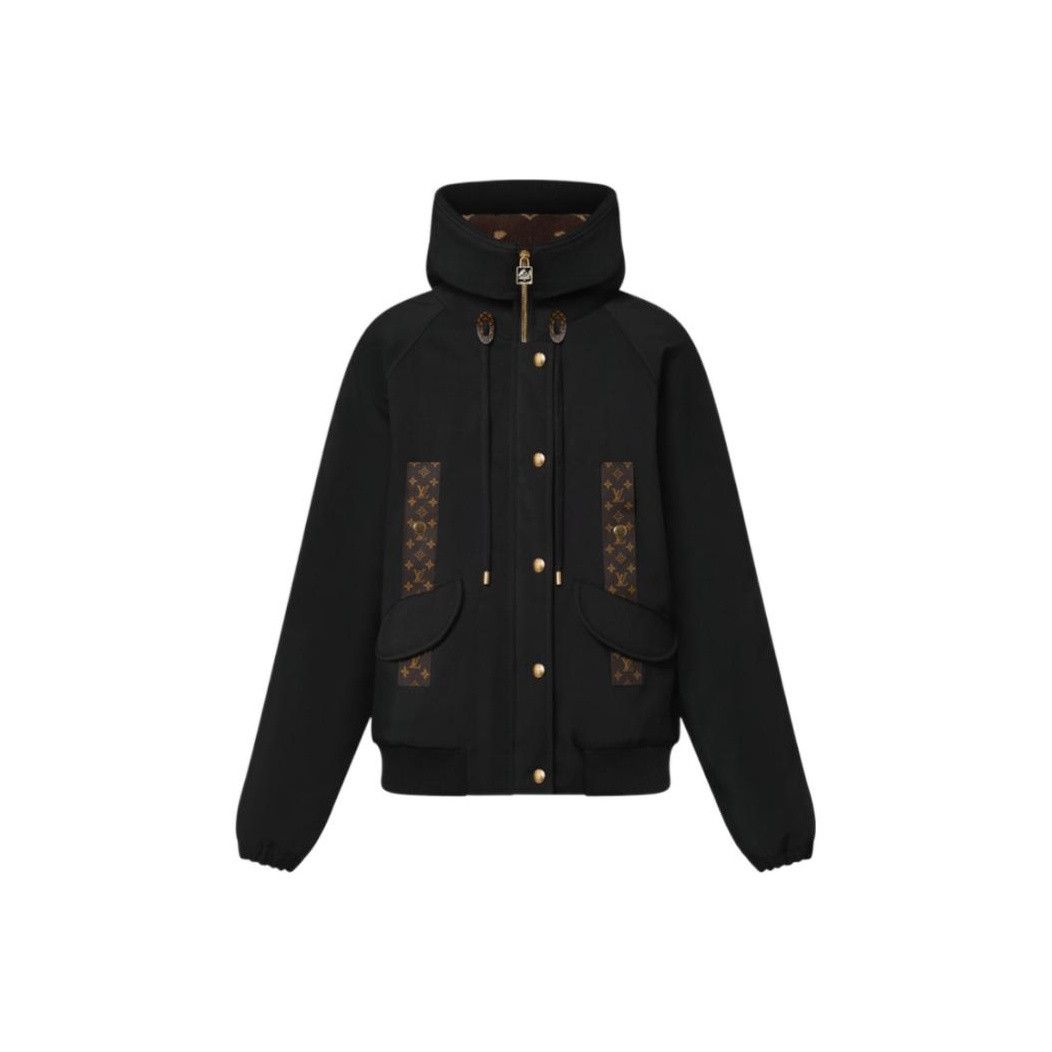 Louis Vuitton Louis Vuitton Monogram Trim Zip-Up Jacket FR 34 Size XS / US 0-2 / IT 36-38 - 1 Thumbnail