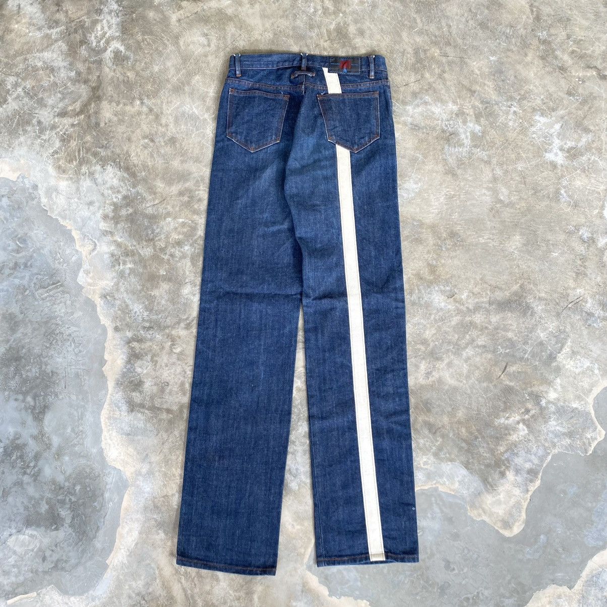 Jean Paul Gaultier Archive Vintage Gaultier Jeans Back Line Denim Size US 29 - 2 Thumbnail