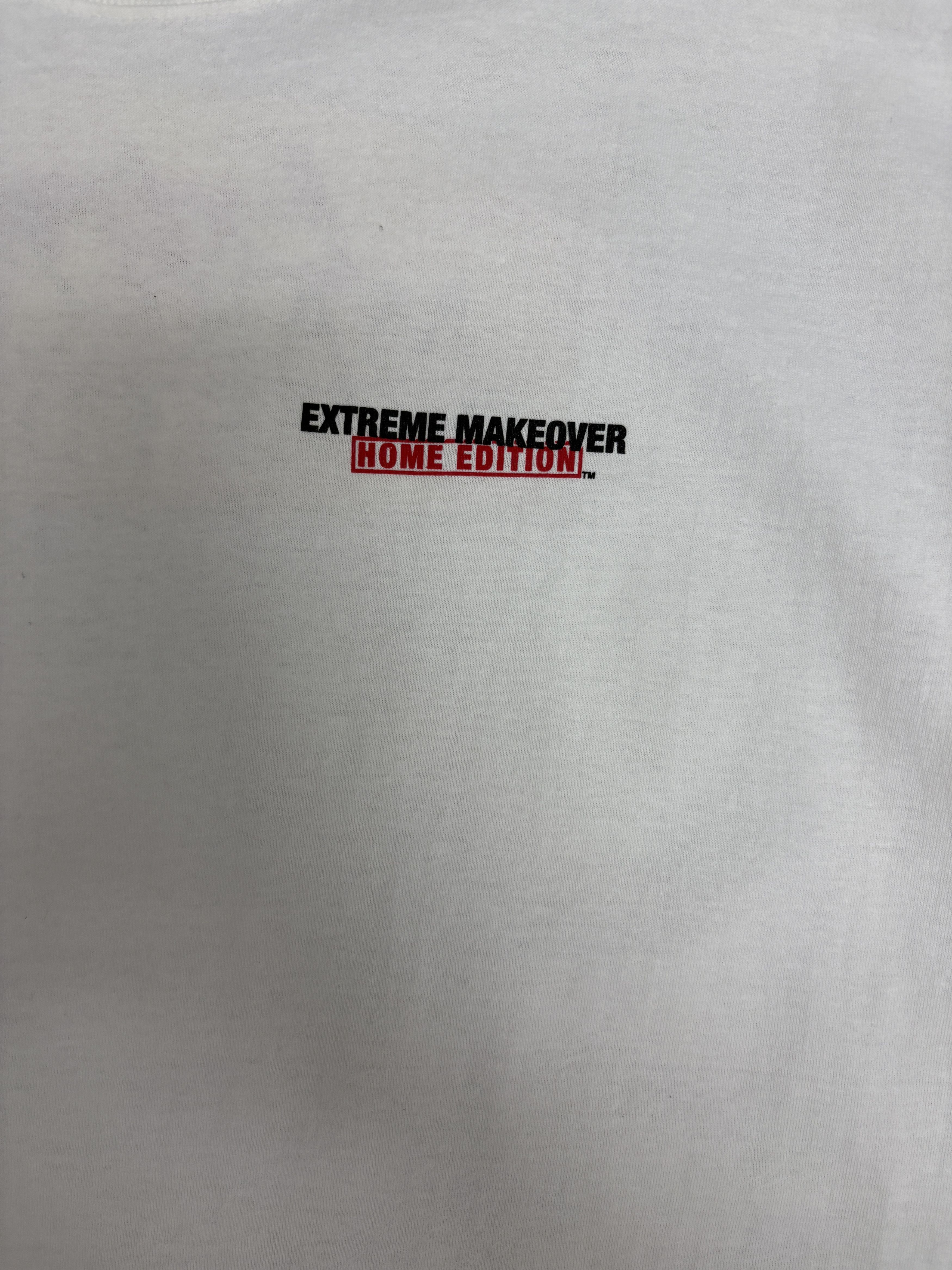 Vintage Extreme Makeover: Home Edition Vintage White T-Shirt Tee Size US L / EU 52-54 / 3 - 2 Thumbnail