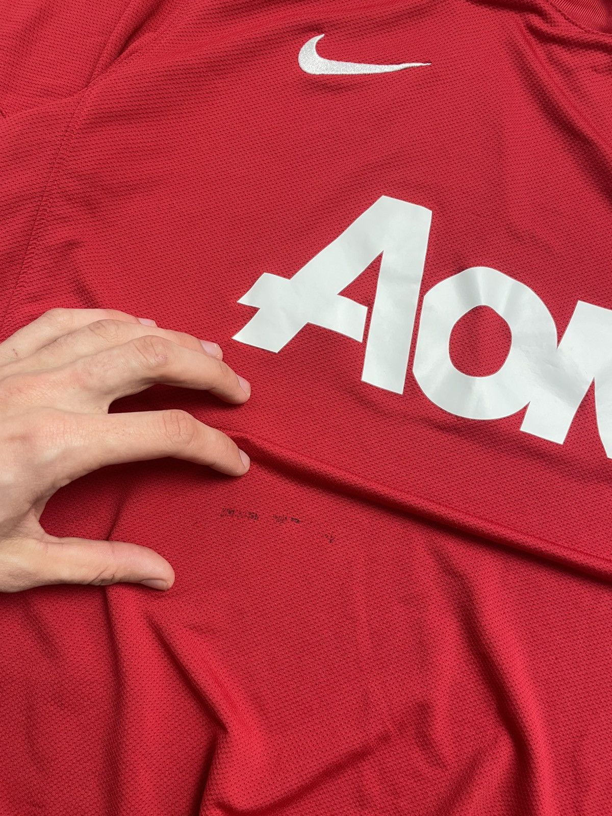 Nike Nike Manchester United 2011 Soccer Jersey Size US L / EU 52-54 / 3 - 4 Thumbnail