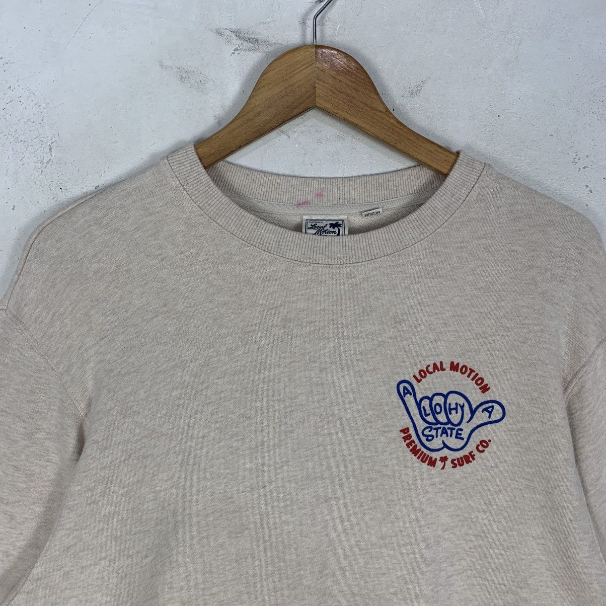 Vintage Local Motion Brand Street Wear JapaneseBrand Sweatshirt Size US M / EU 48-50 / 2 - 3 Thumbnail