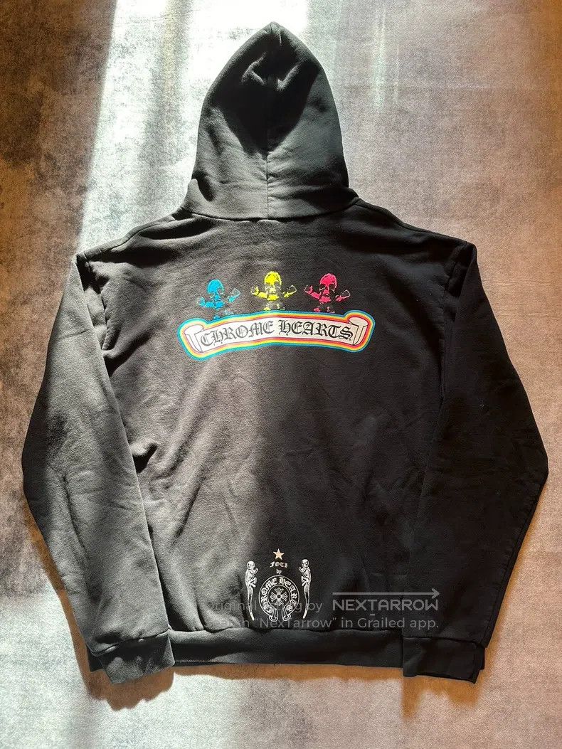 Chrome Hearts CHROME HEARTS Size L Skull hoodie Size US L / EU 52-54 / 3 - 2 Thumbnail
