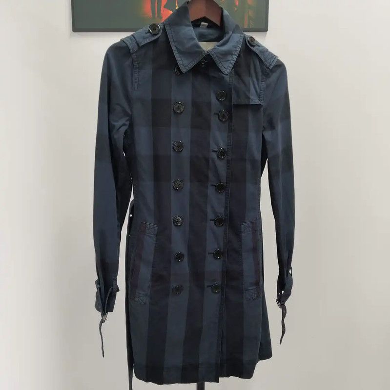 Burberry Burberry Long Cotton Trench Coat for Women Size M / US 6-8 / IT 42-44 - 1 Thumbnail