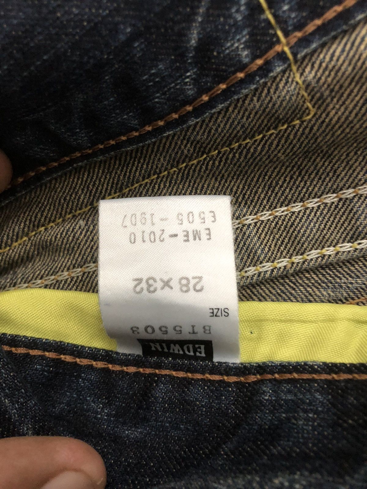 If Six Was Nine × Japanese Brand If Six Was Nine Style - Flare Edwin Rusty wash w31 Size US 31 - 10 Thumbnail