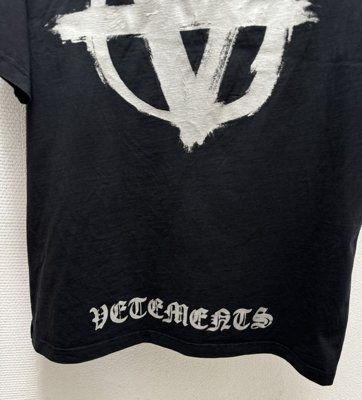 Vetements Vetements big logo streetwear t-shirt gvasalia Size US XS / EU 42 / 0 - 14 Thumbnail