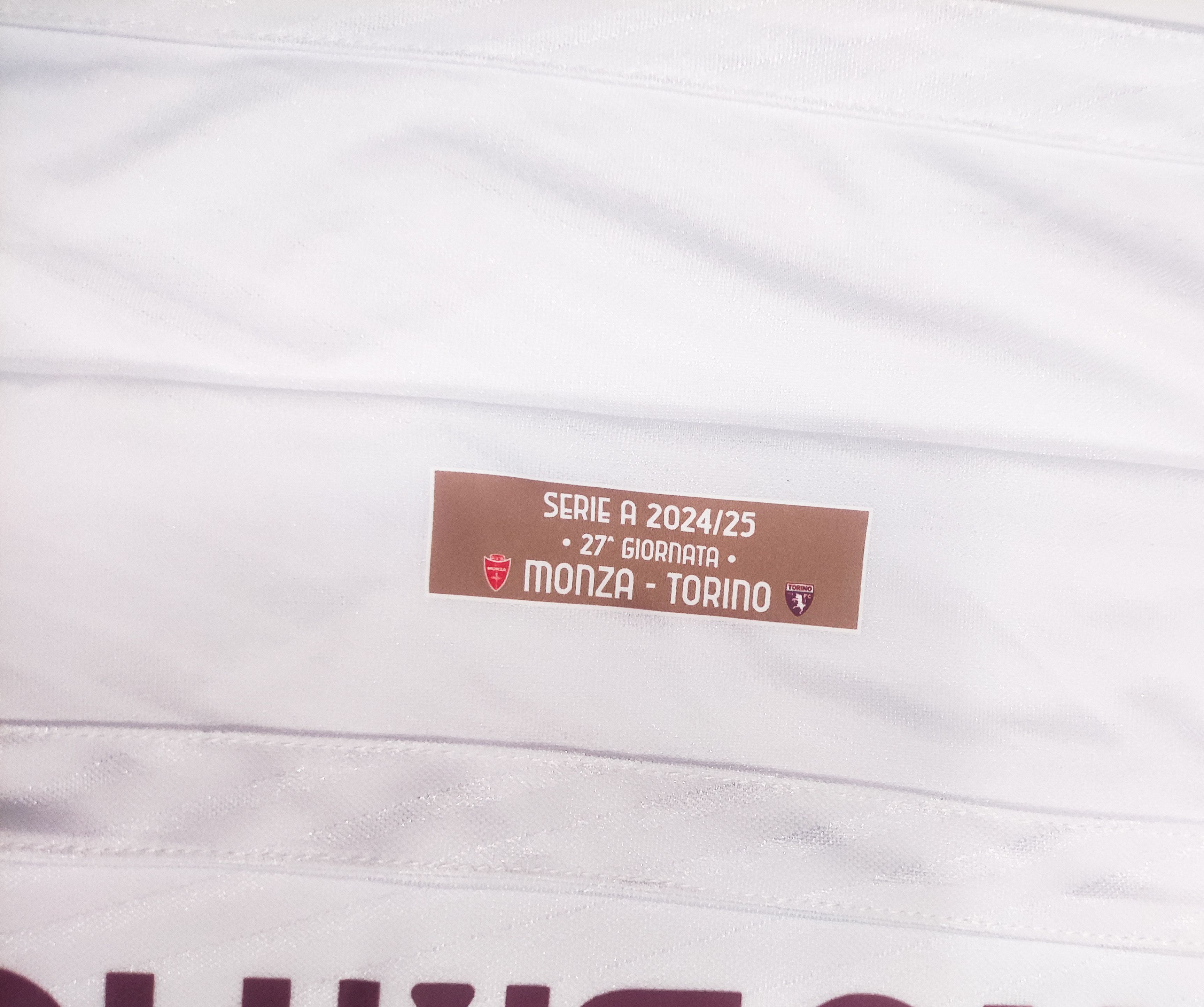Joma Matchworn Walukiewicz #4 Torino 2024 2025 Joma Away Shirt Size US XL / EU 56 / 4 - 3 Thumbnail