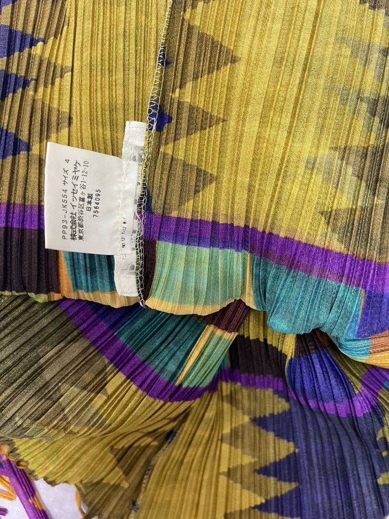 Issey Miyake issey miyake size:4 Multicolored fringed top 2506-Nextarro Size XXS / US 00 / IT 34 - 5 Thumbnail