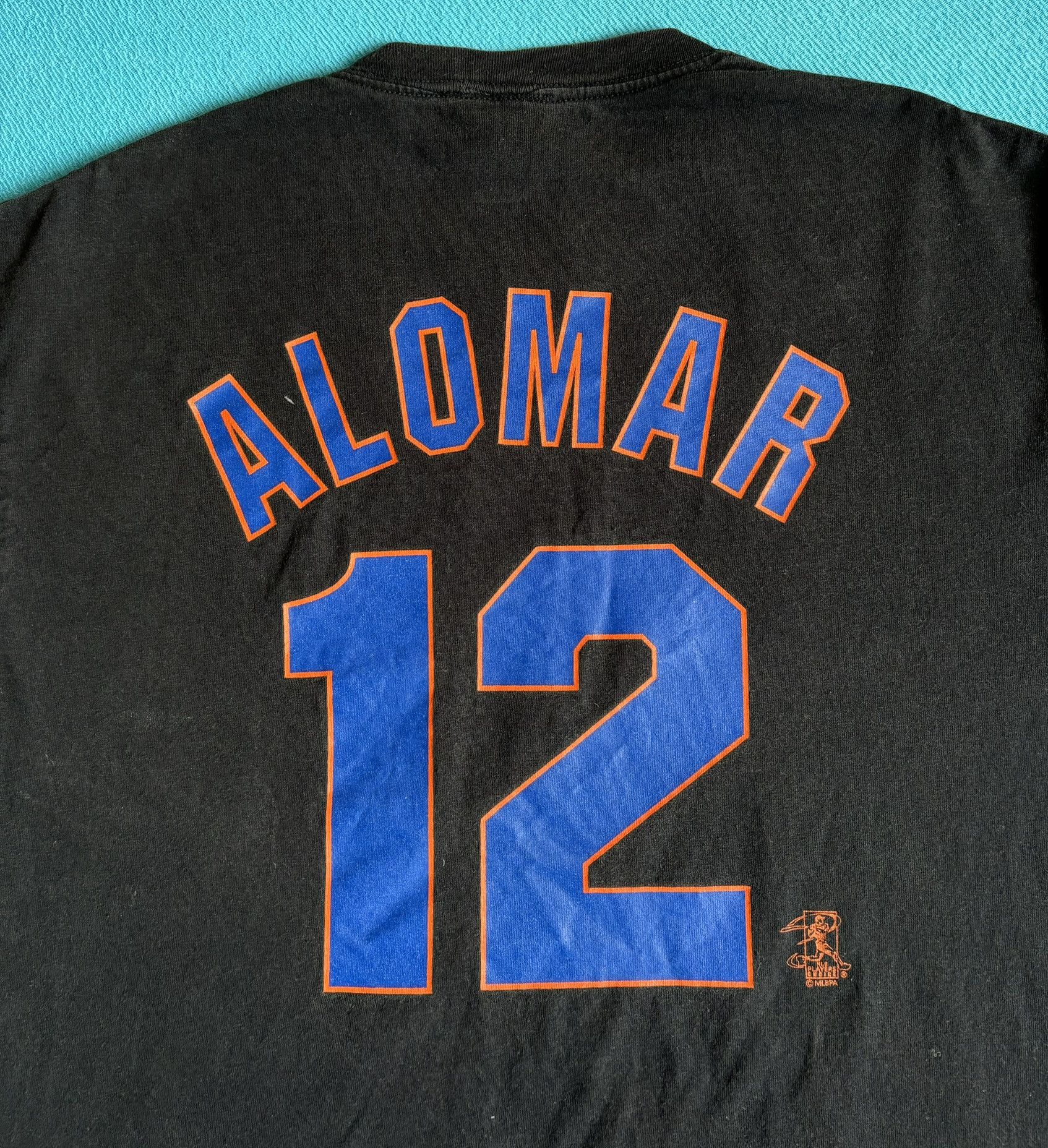 Majestic New York Mets Alomar 12 Majestic MLB Size Jersey. L Size US L / EU 52-54 / 3 - 11 Thumbnail