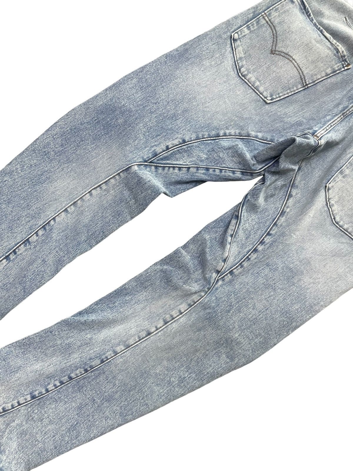Edwin × Levi's × Vintage Y2k vintage LEVIS engineered curved Leg dirty denim pants Size US 34 / EU 50 - 9 Thumbnail