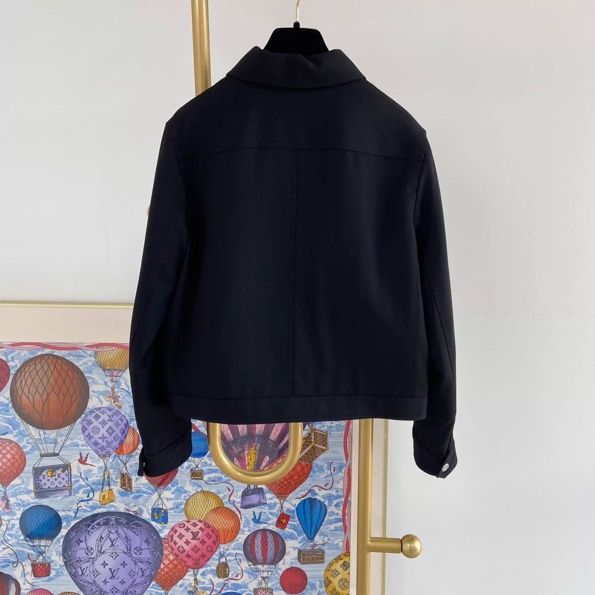 Hermes Hermes black jacket 36 with tags Size XS / US 0-2 / IT 36-38 - 2 Thumbnail