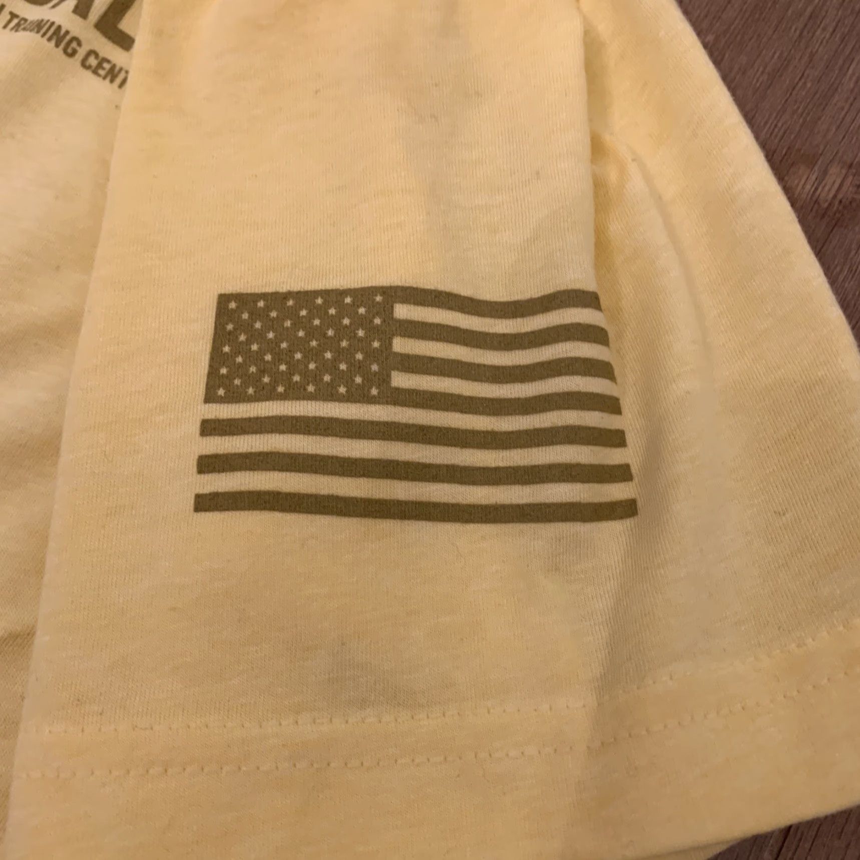 Next Level Roll Call Indoor Shooting Range Marines Patriotic T Shirt Sz S Don’t Tread On Me | Next Level | Men | Regular | T-Shirt | S | Yellow | Patriotic Size US S / EU 44-46 / 1 - 3 Thumbnail