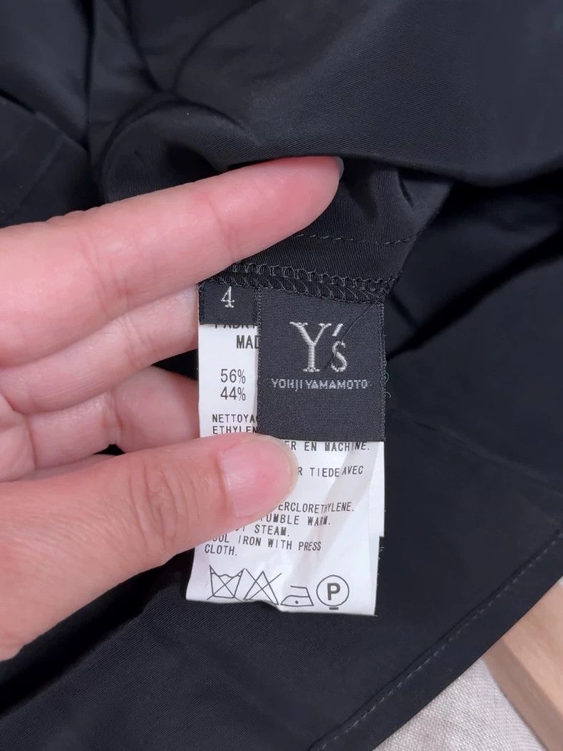 Y's Y's Black short sleeve silk shirt Size XS / US 0-2 / IT 36-38 - 6 Thumbnail