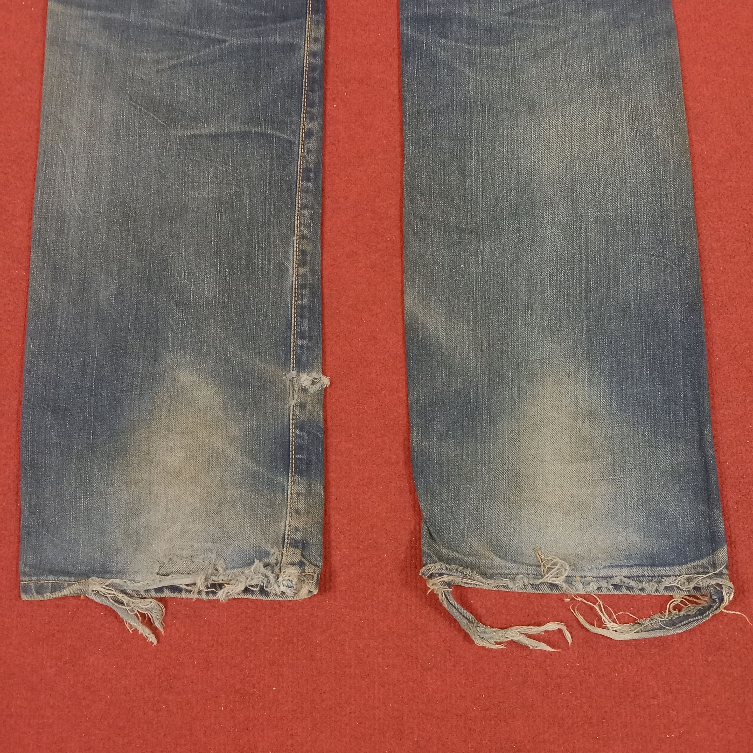 Lee Lee Streetwear Style Distressed Jeans Size US 31 - 6 Thumbnail