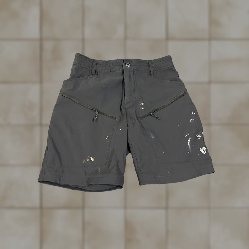 Vintage Kuhl Renegade Convertible Shorts Mens 32 Gray Cargo Quick Dry Stretch Hiking Size US 32 / EU 48 - 1 Thumbnail