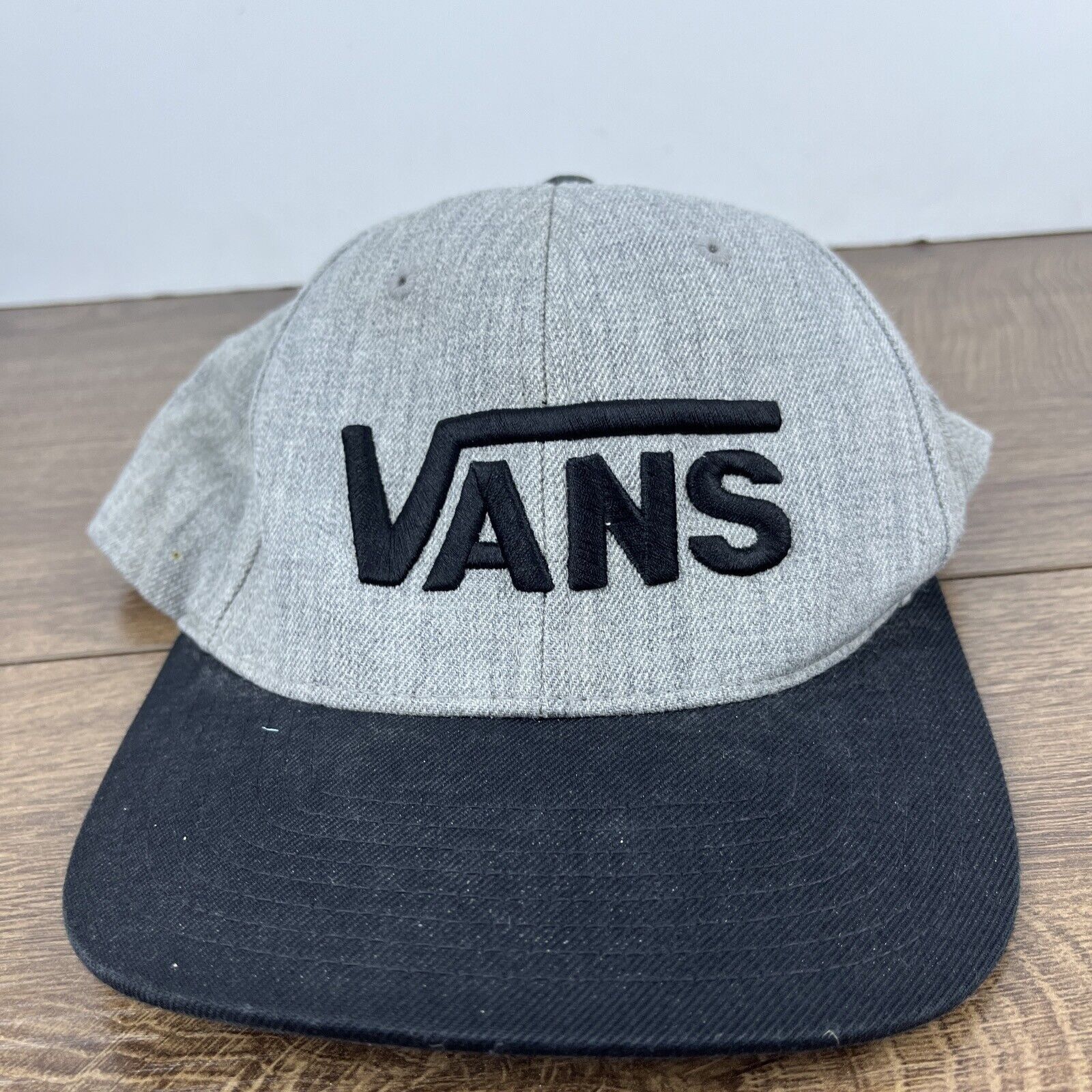 Vans VANS Snapback Hat Vans Gray Hat Adjustable Adult Size Hat Gr Size ONE SIZE - 5 Thumbnail