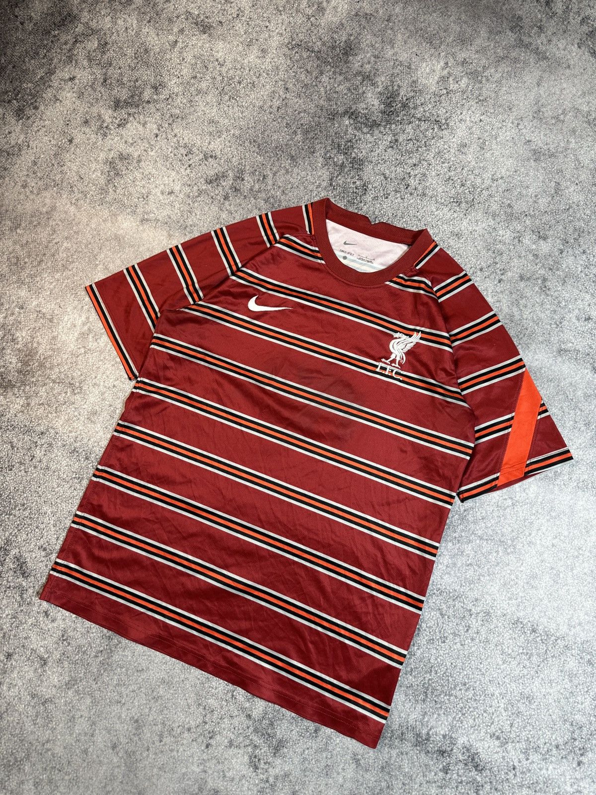 Nike Nike Liverpool Soccer Jersey Rare Blokecore Style L Size US L / EU 52-54 / 3 - 1 Thumbnail