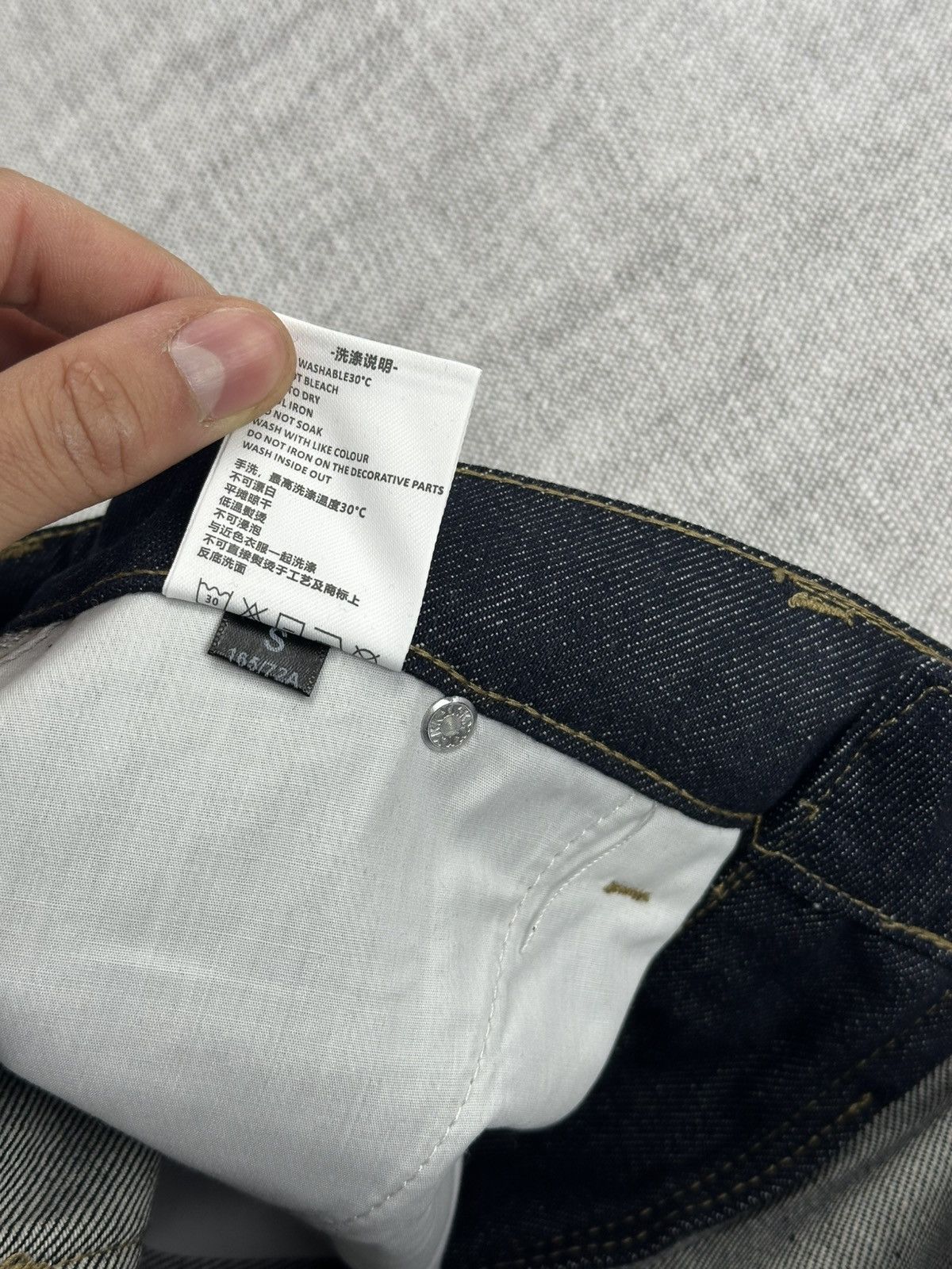 Other OkaythxBye Jeans Double Knee Raw Denim 13oz Selvedge S Size US 30 / EU 46 - 9 Thumbnail