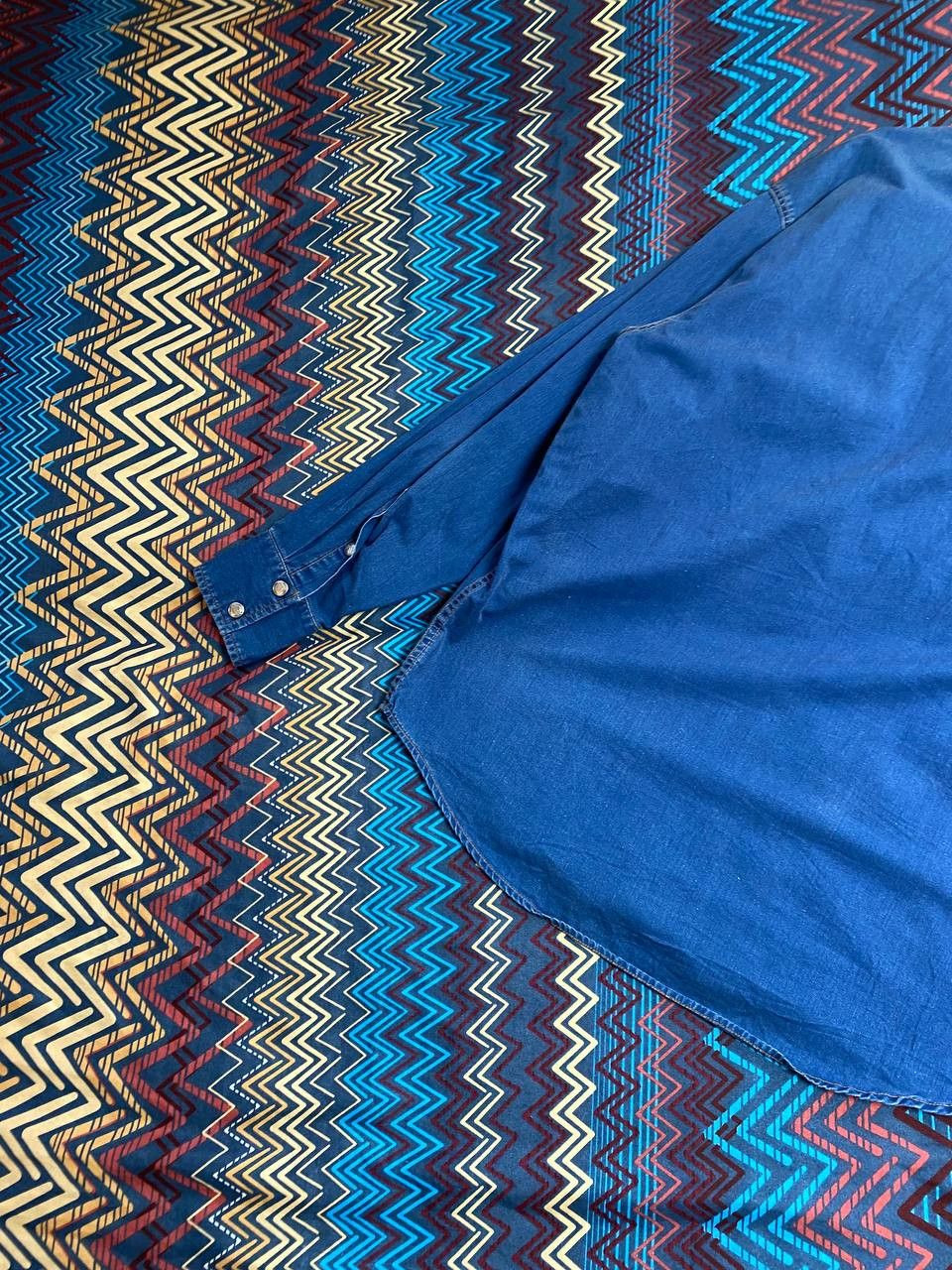 Harley Davidson × Vintage Vintage 90s Harley Davidson Denim Button Up Shirt Size US XL / EU 56 / 4 - 20 Thumbnail