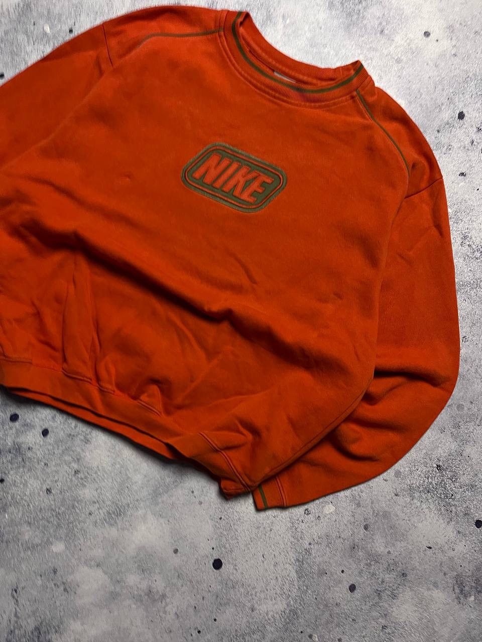 Nike Nike 90’s Vintage Big Logo Sweatshirt Hype Drill Gorpcore Size US M / EU 48-50 / 2 - 2 Thumbnail