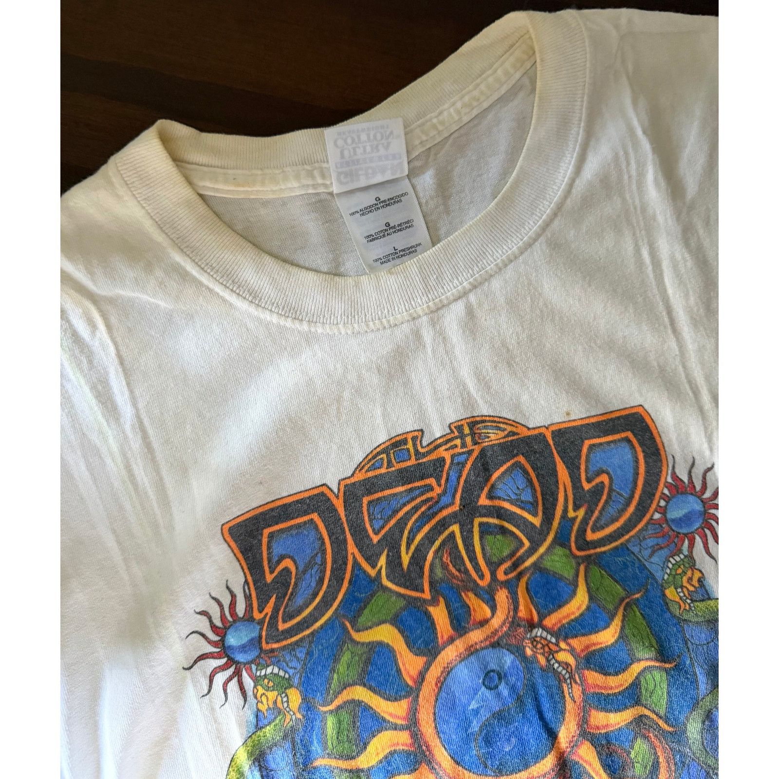Grateful Dead The Dead Summer Tour 2003 Tee Size US L / EU 52-54 / 3 - 4 Thumbnail