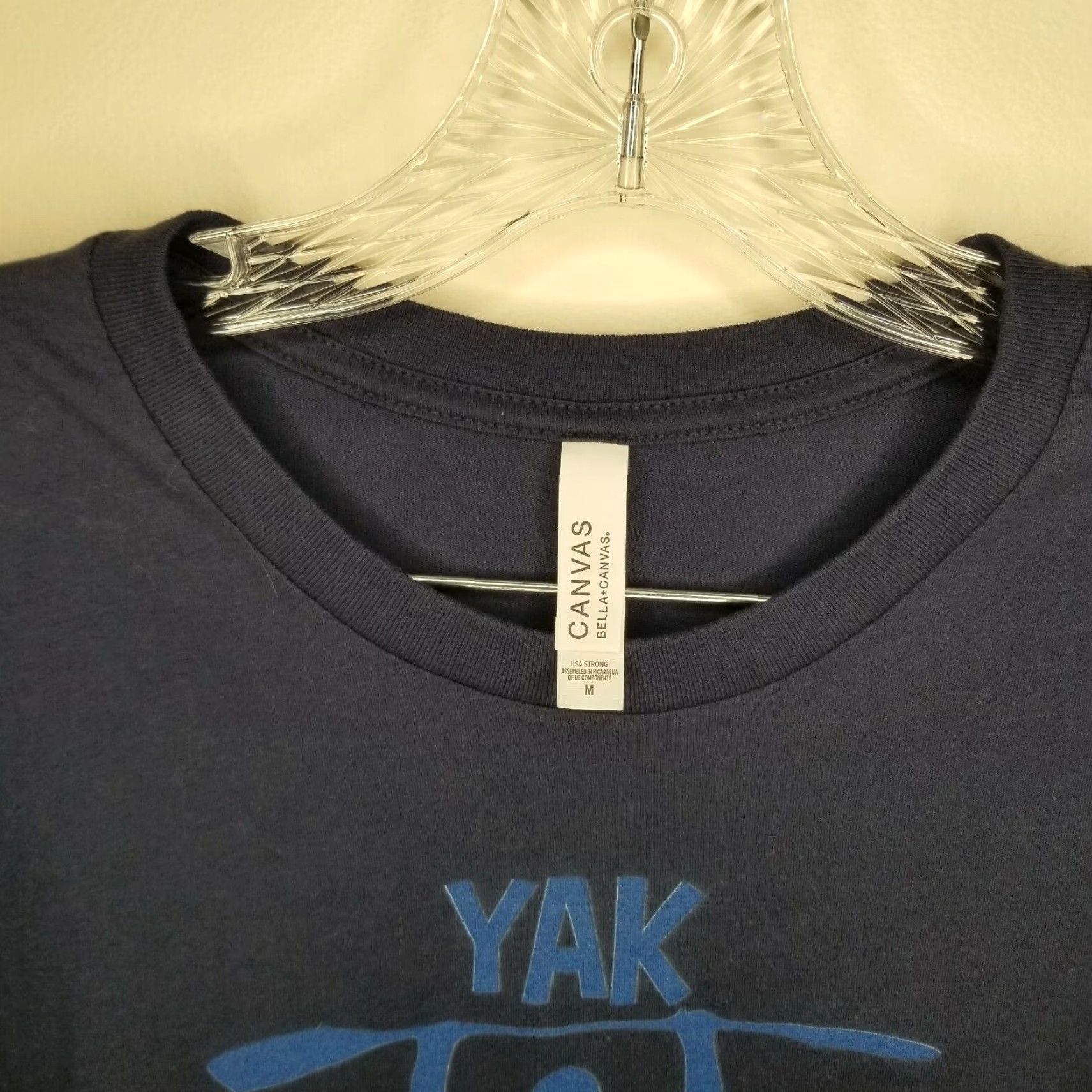 Vintage VINTAGE? No—Just Canvas Kayak Yak Yak Yak T-Shirt Blue Short Sleeve Women M Size T-Shirt Women Blue Kayak Yak Yak Yak Canvas Shirt M Women Size M / US 6-8 / IT 42-44 - 3 Thumbnail