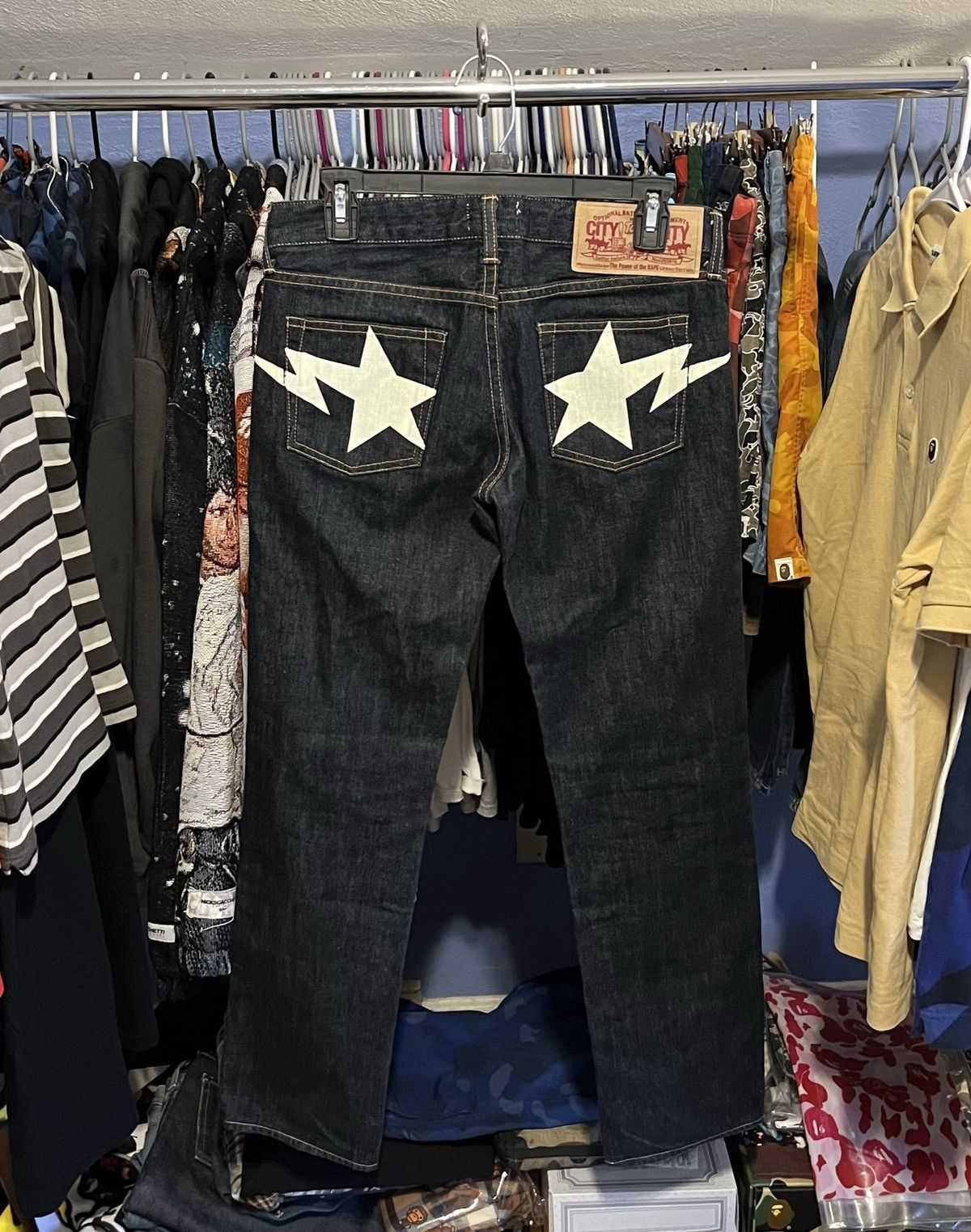 Bape Bape Star Jeans Size 30" / US 8 / IT 44 - 1 Thumbnail