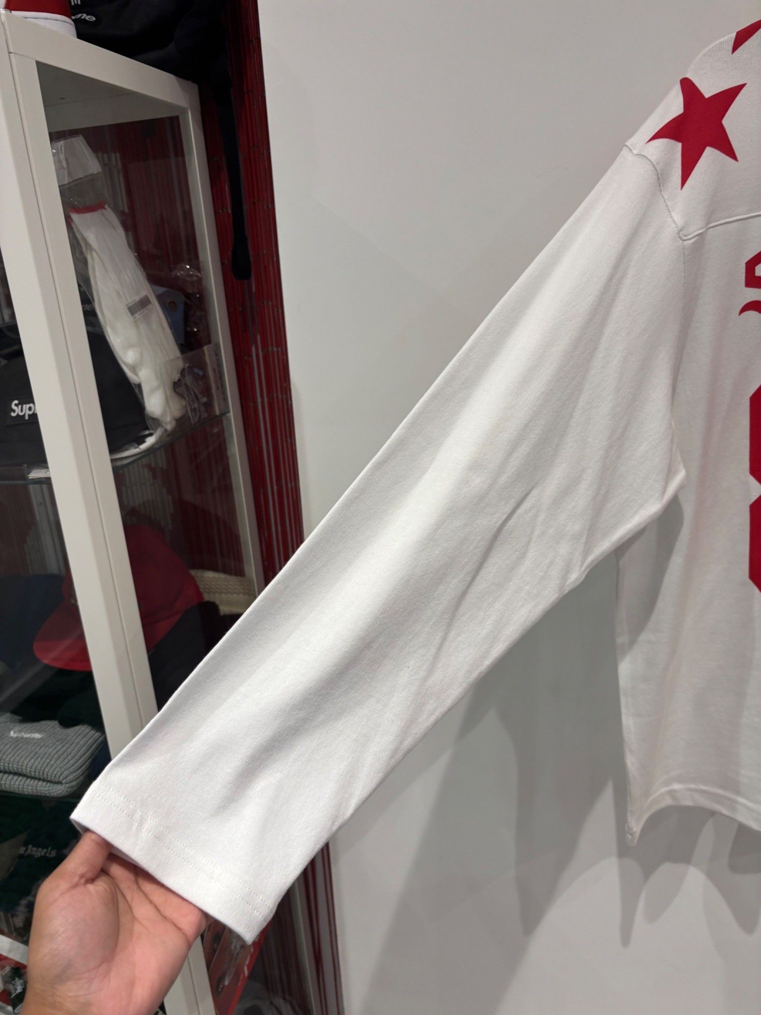 Supreme Supreme Playboy L/S Football Top White Size US L / EU 52-54 / 3 - 2 Thumbnail