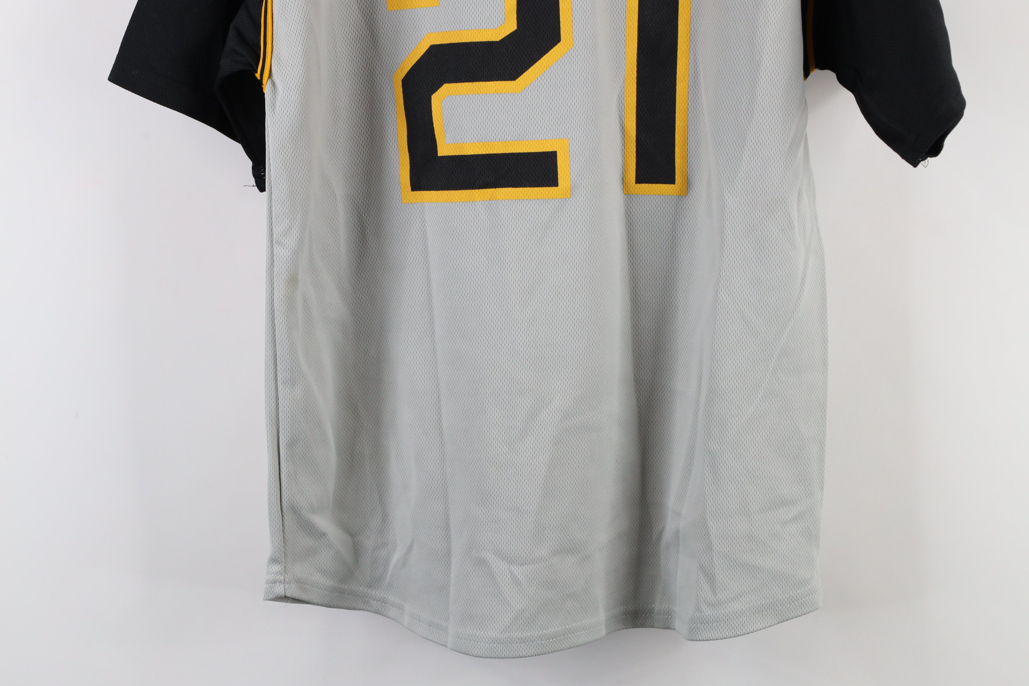 Vintage Vintage 90s Clemente Pittsburgh Pirates Baseball Jersey USA Size M / US 6-8 / IT 42-44 - 13 Thumbnail