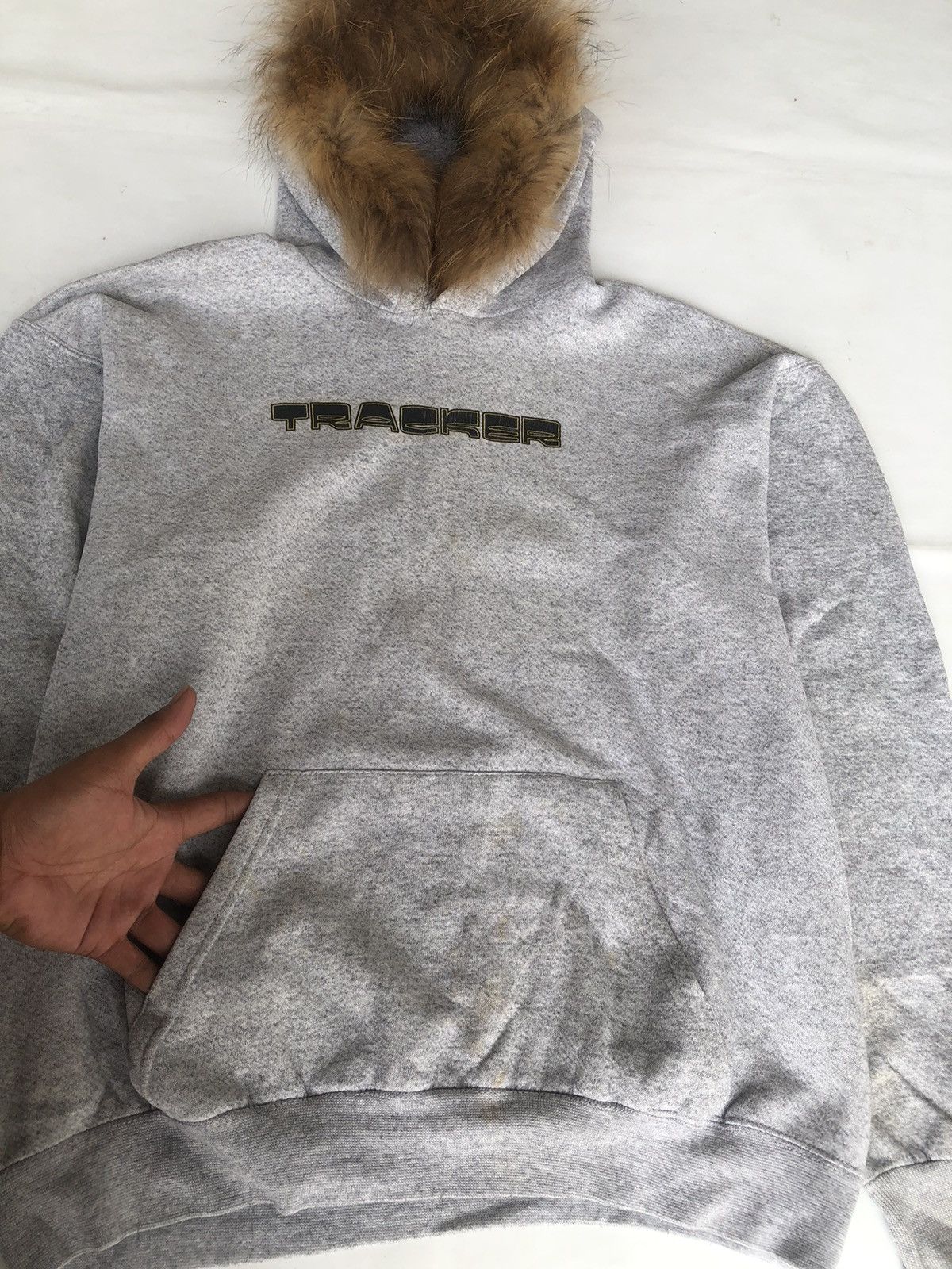 If Six Was Nine × Japanese Brand × Le Grande Bleu (L.G.B.) Fur Hoodie Tracker Ifsixwasnine LGB Style Size US L / EU 52-54 / 3 - 2 Thumbnail