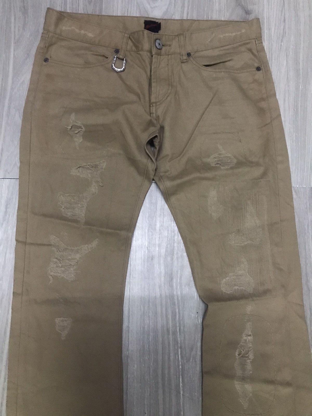 JACKROSE JACKROSE Lowrise Flared Cotton Pants Size US 29 - 3 Thumbnail
