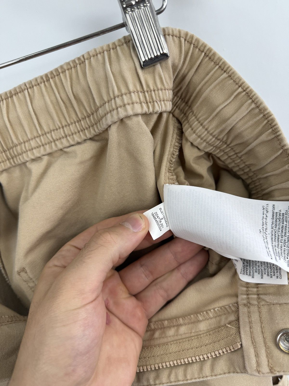Jordan Brand × Travis Scott 🇺🇸 Y2K Jordan Cactus Jack Cargo Pants Rare Retro Hype Size US 32 / EU 48 - 10 Thumbnail