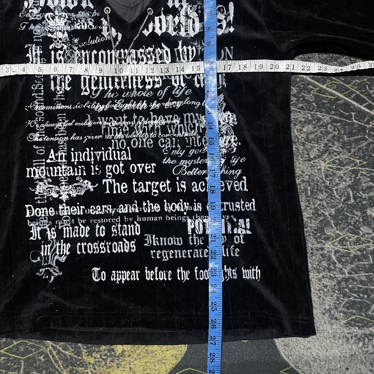 If Six Was Nine × Japanese Brand × KMRii 💥JapaneseBrand Collins Chainsneck Longsleve Tees Size US L / EU 52-54 / 3 - 6 Thumbnail