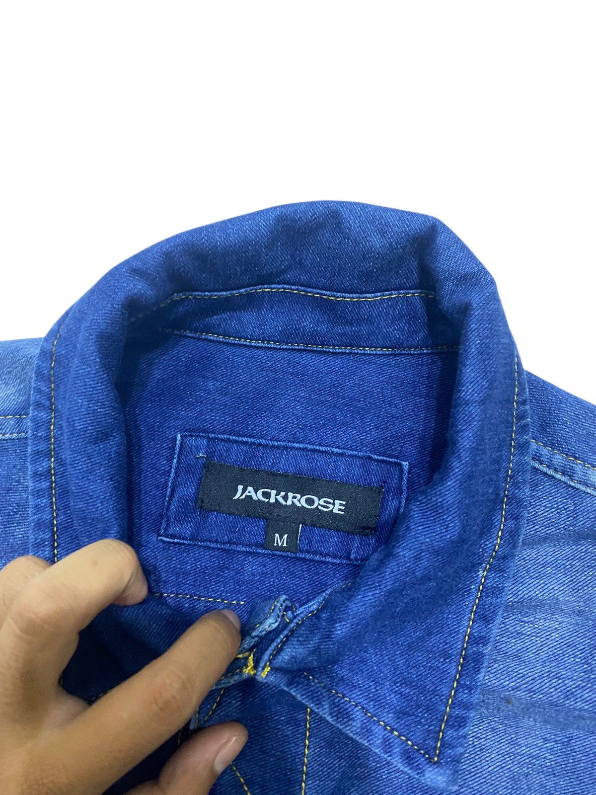 If Six Was Nine 💸 OFFER💸 Jack Rose Denim Jacket Trucker Size US L / EU 52-54 / 3 - 4 Thumbnail