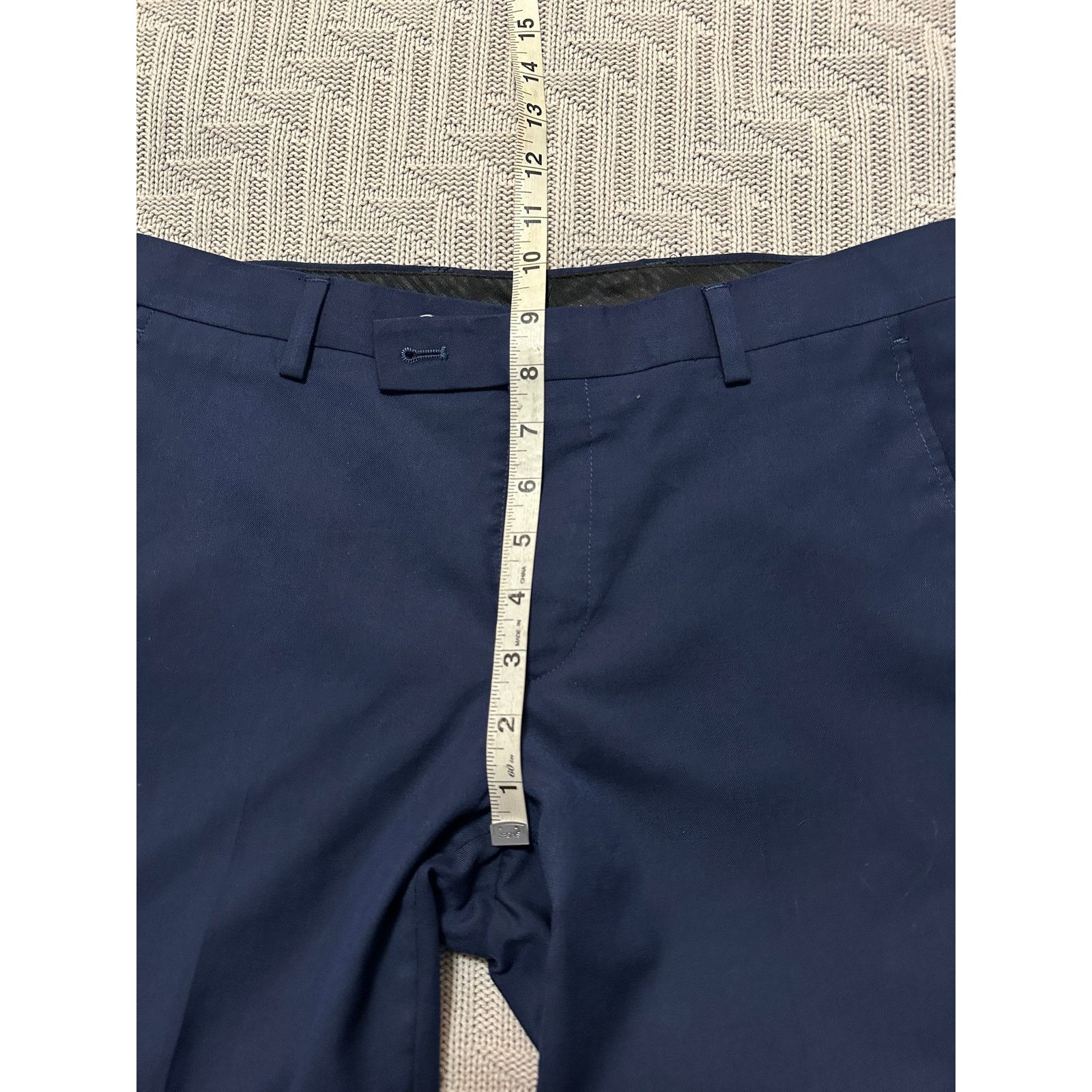 Egara Egara Orange extreme slim fit navy suit size 38S Size 38S - 13 Thumbnail