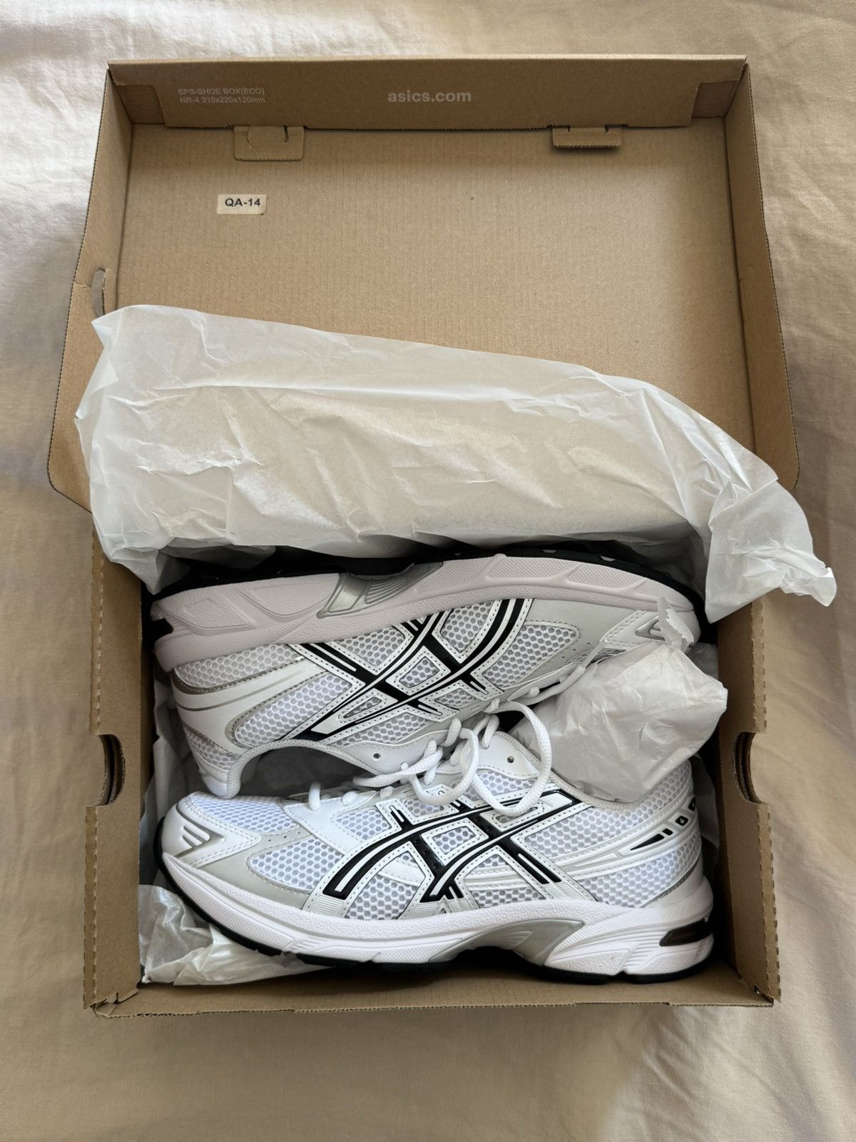 Asics ASICS GEL-1130 Black/White Sneakers Size US 8.5 / EU 41-42 - 6 Thumbnail