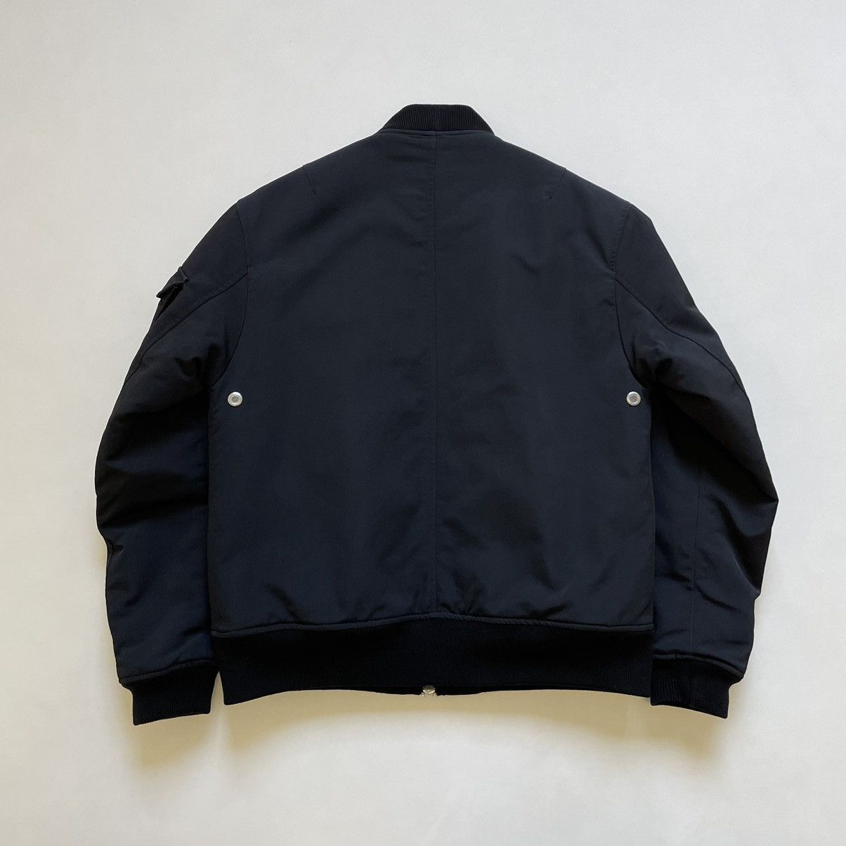 Our Legacy A/W 14 ‘Black Shimmer’ Nylon Bomber Jacket Size US M / EU 48-50 / 2 - 14 Thumbnail