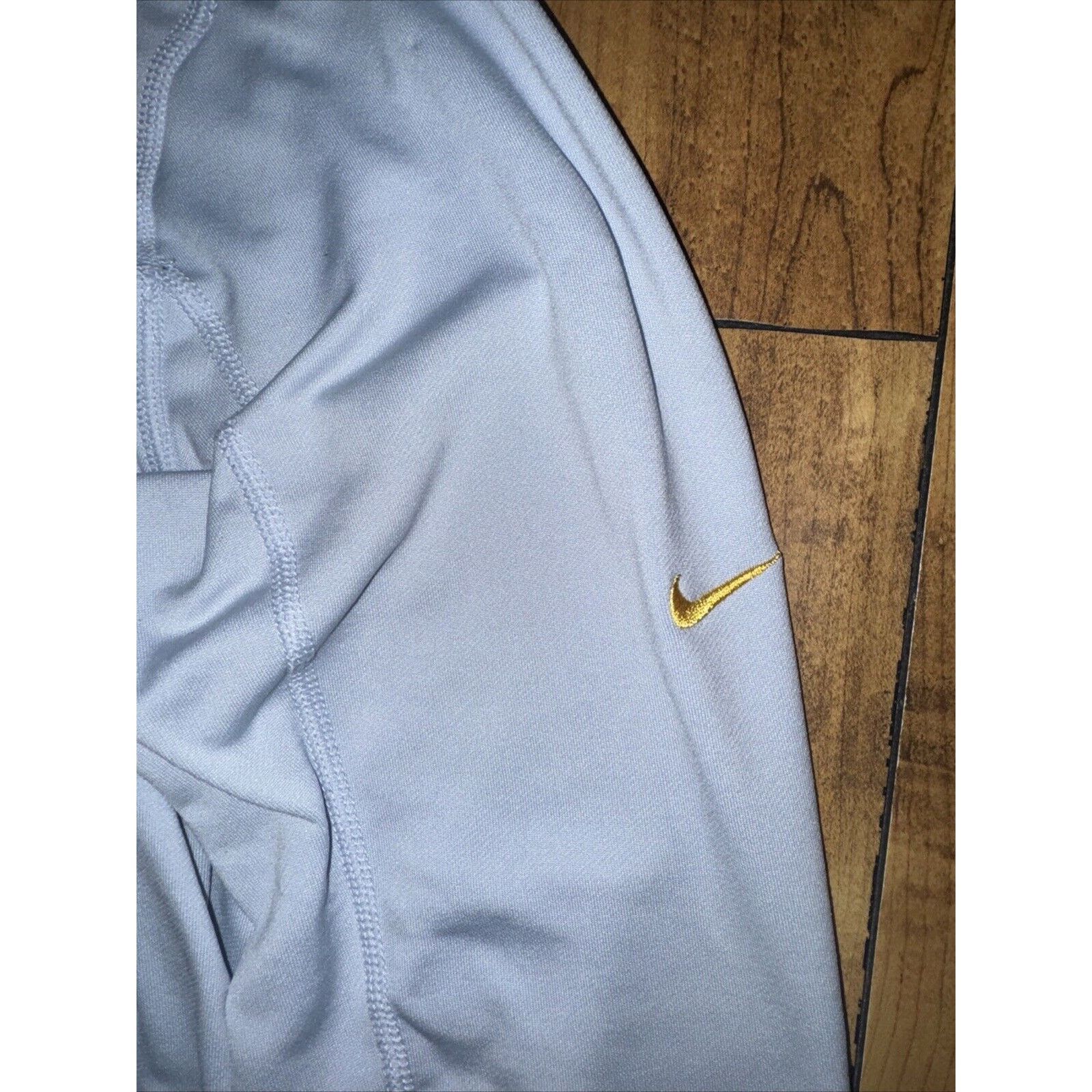 Nike × Vintage Woman’s Nike Dri fit Turtle Neck Long Sleeve Shirt Blue M Size M / US 6-8 / IT 42-44 - 3 Thumbnail