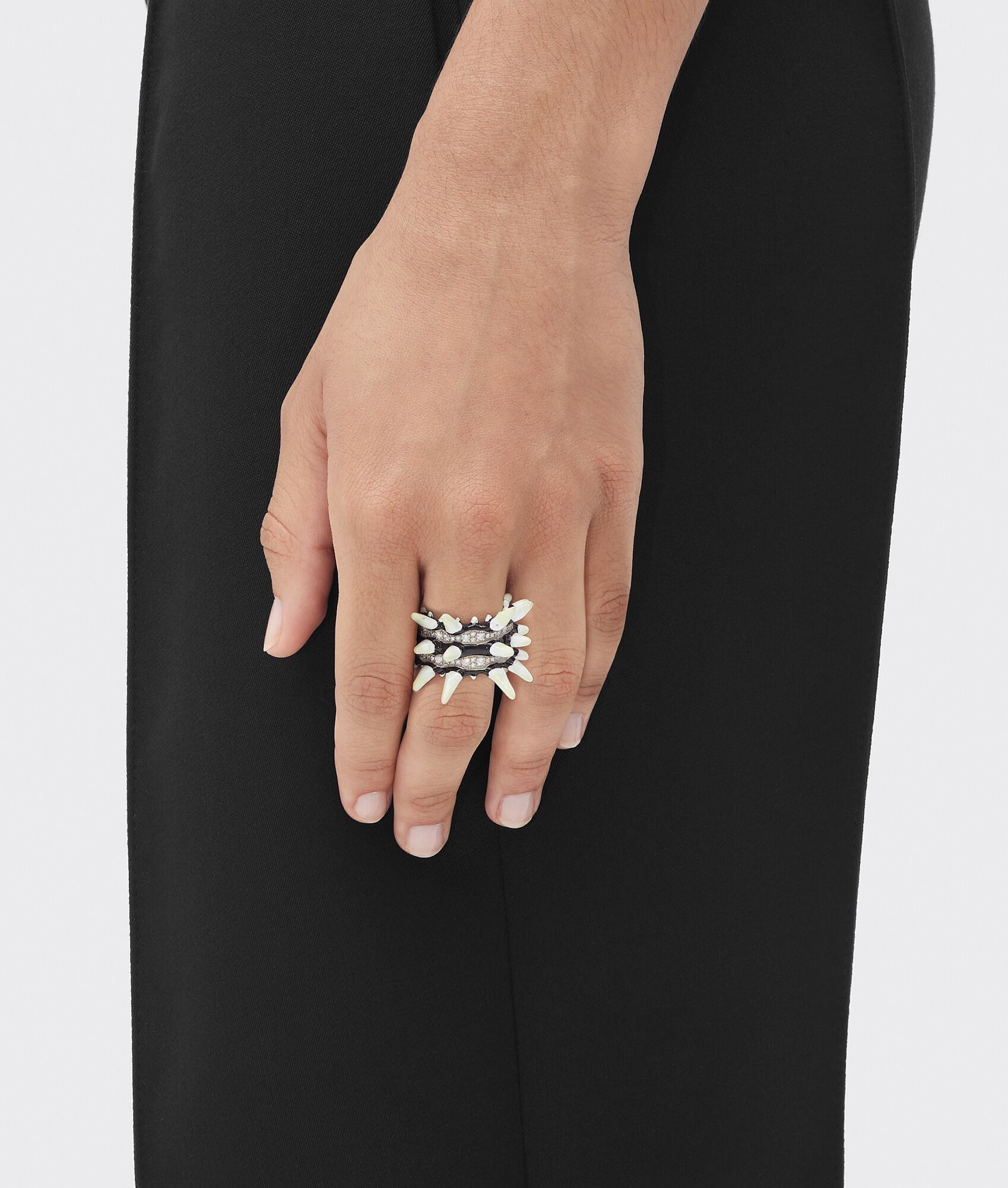 Bottega Veneta o1n1vont0425 Size: 13 / Toxic Ring in Multicolor Size ONE SIZE - 2 Thumbnail