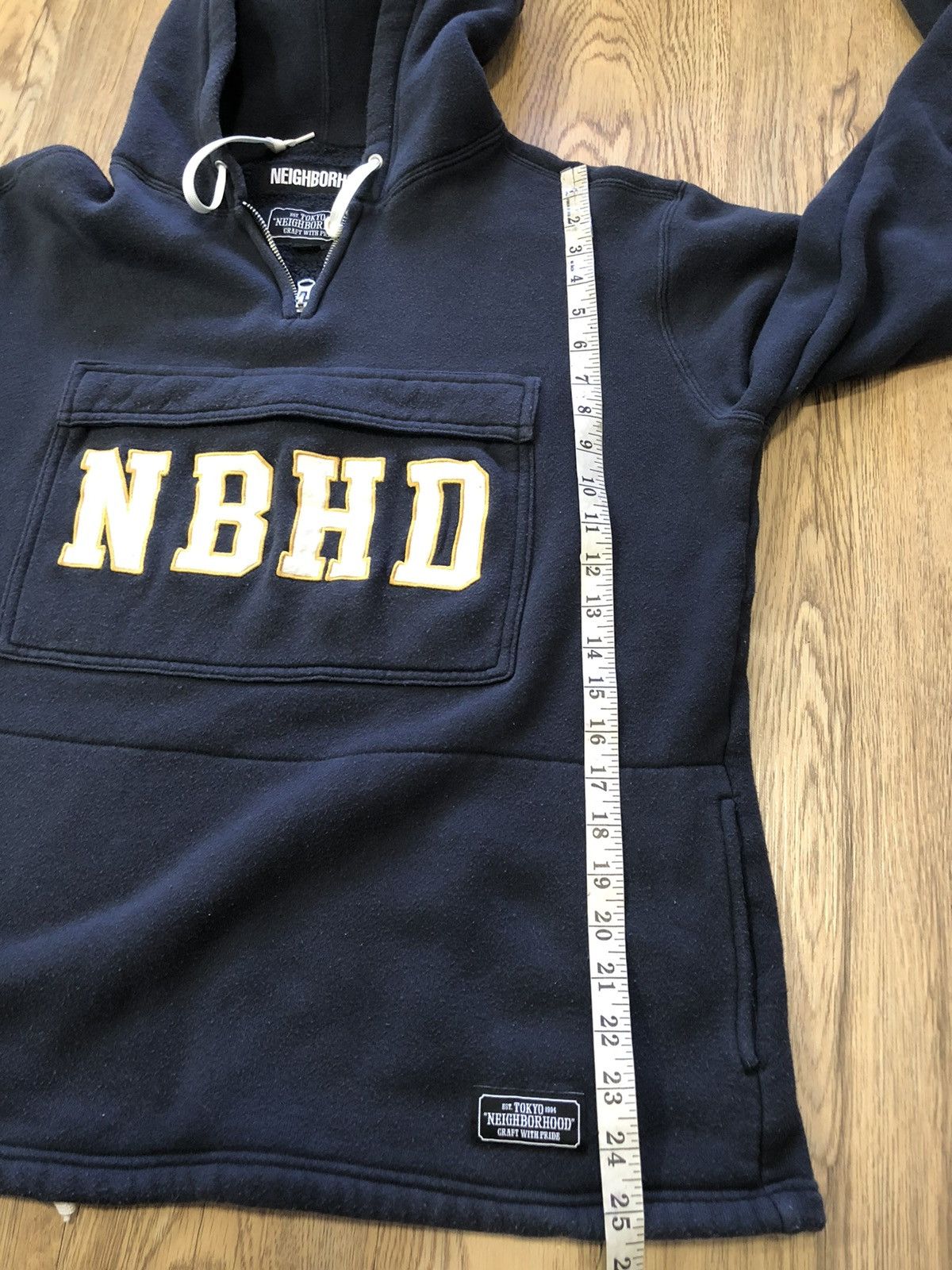 Neighborhood Neighborhood Japan kangaroo pocket hoodie Size US L / EU 52-54 / 3 - 6 Thumbnail