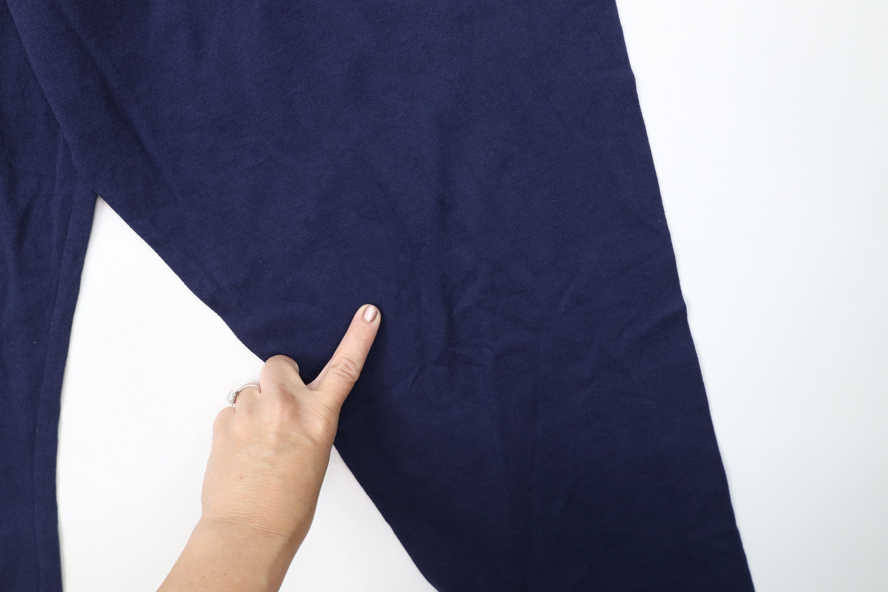 Russell Athletic Vintage 90s Y2K Russell Athletic Wide Leg Pants Blue Cotton Size US 36 / EU 52 - 6 Thumbnail