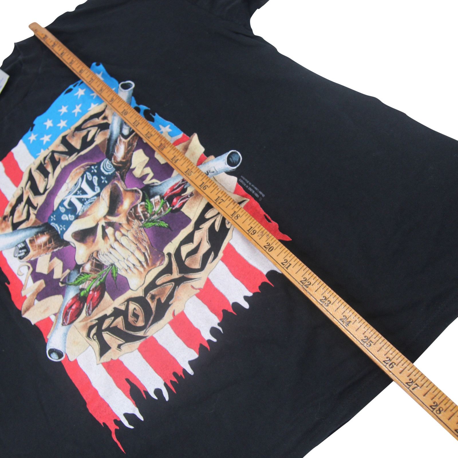 Band Tees × Vintage Vintage Guns N Roses '91-'93 Tour Band T Shirt Size US XL / EU 56 / 4 - 7 Thumbnail