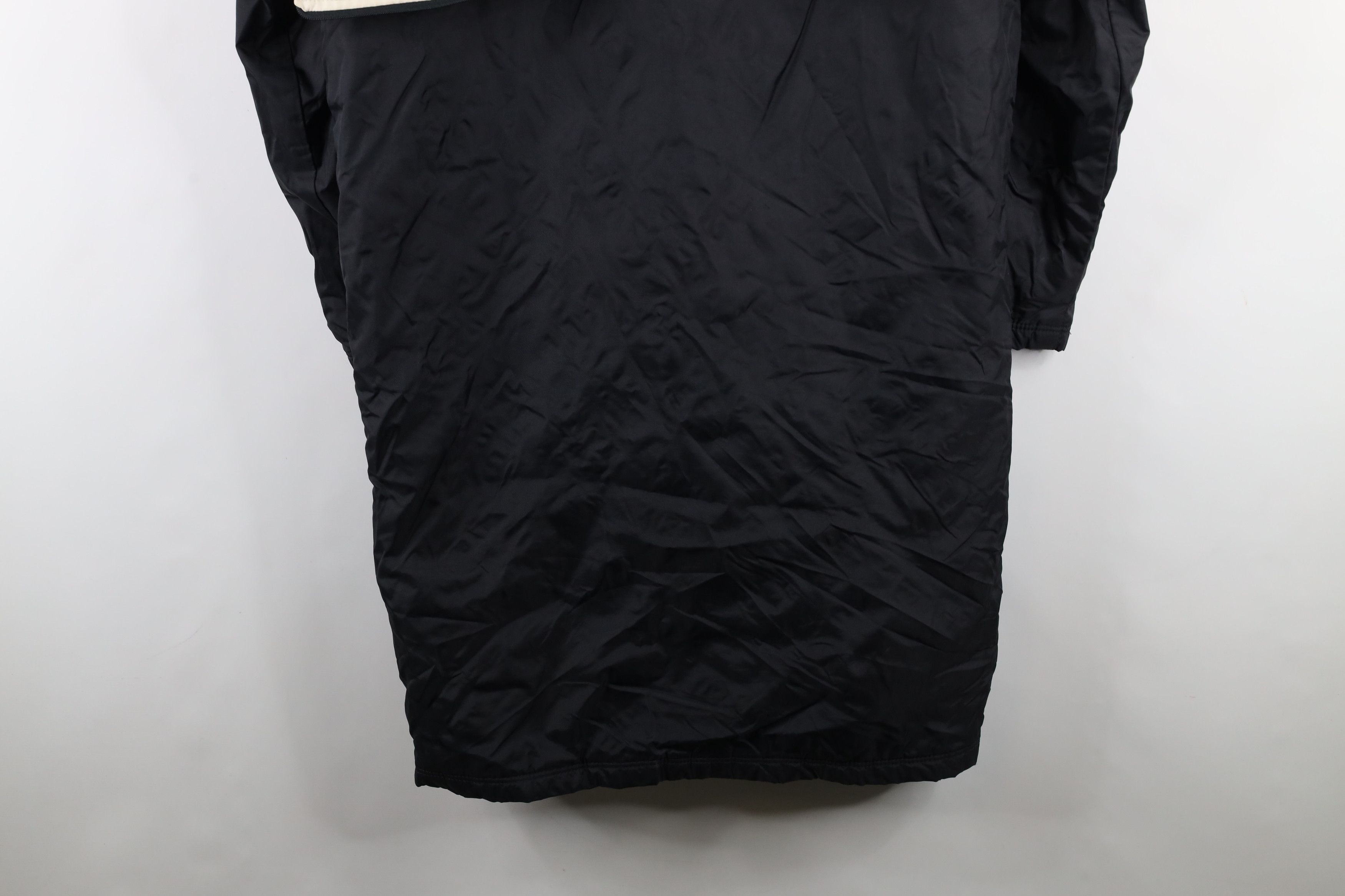 Vintage Vintage 90s Quilted Cape Collar Full Length Jacket Black Size US XL / EU 56 / 4 - 13 Thumbnail
