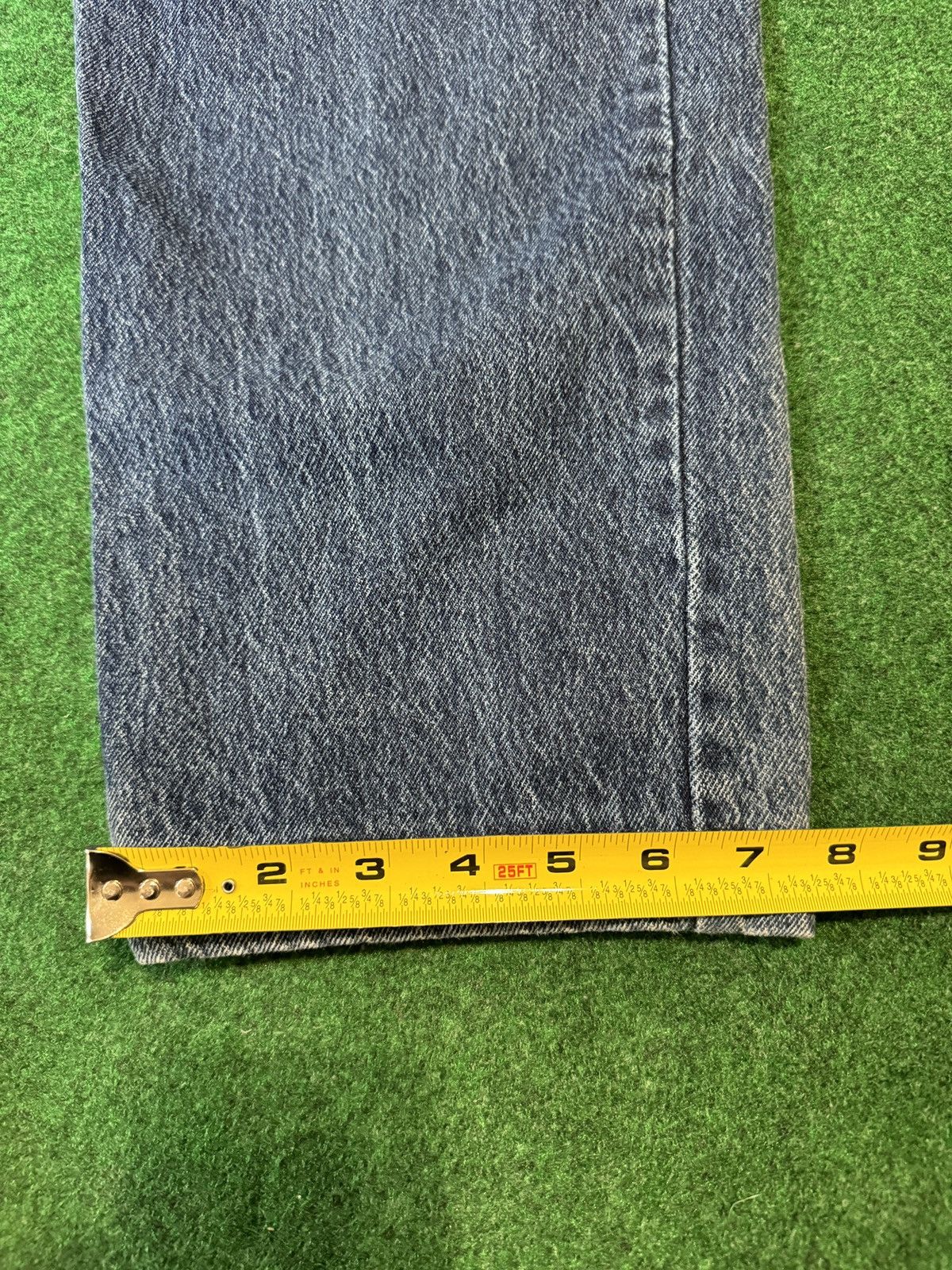 Levi's Vintage Clothing × Vintage Vtg 80s Levi’s Orange Tab Student Straight Leg 28x25 Jeans Size US 28 / EU 44 - 11 Thumbnail