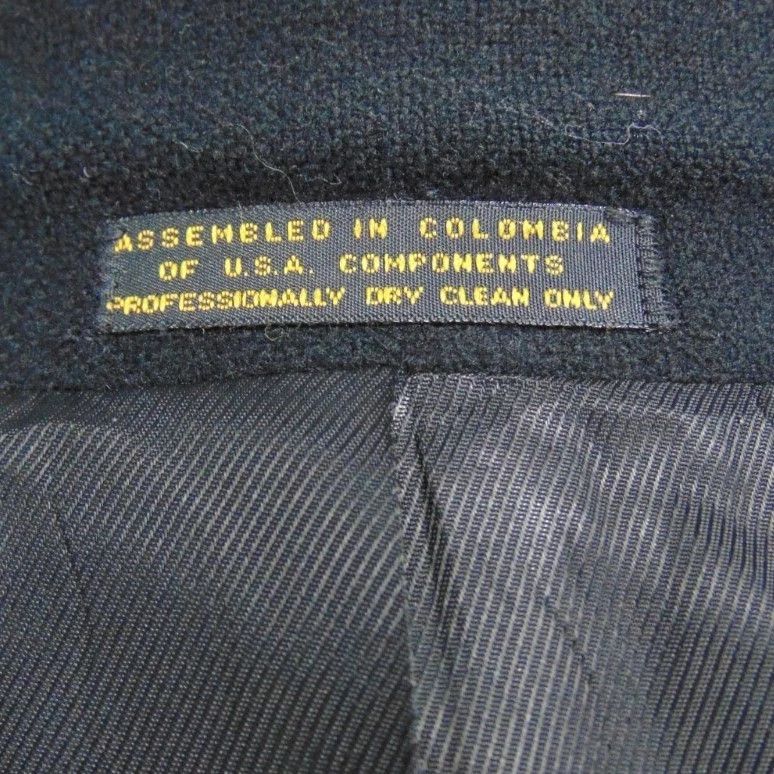 Oscar De La Renta Oscar de la Renta Cashmere Blend Blazer Black 42R Size 42R - 11 Thumbnail