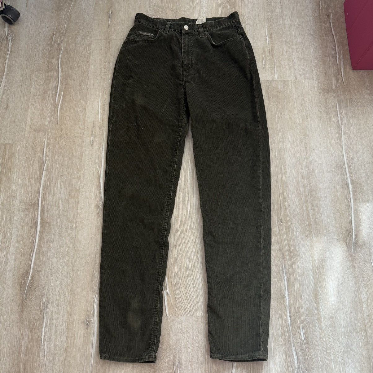Calvin Klein Calvin Klein Corduroy Pants High W31 L32 Y2K Moms Jeans Size 31" - 11 Thumbnail